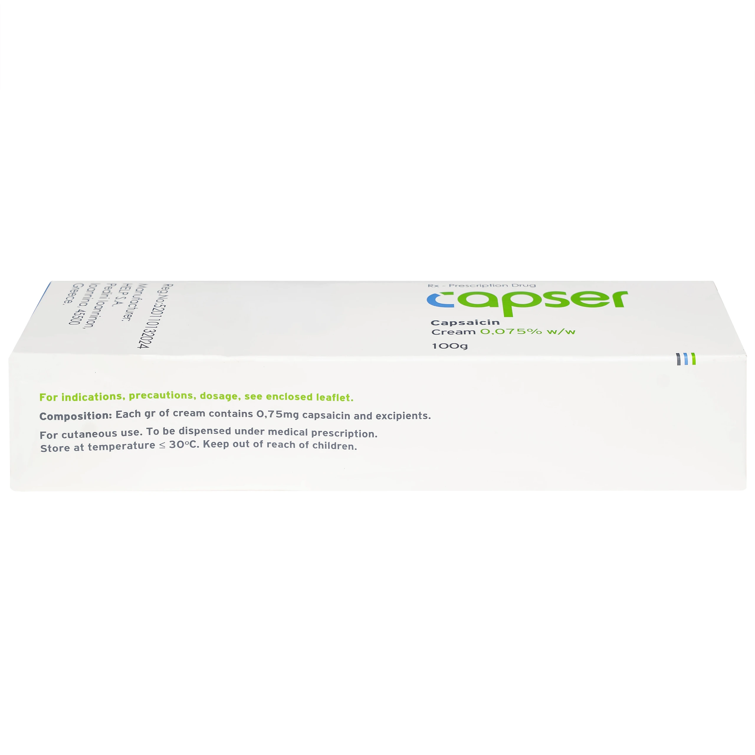 Thuốc Capser Help giảm đau thần kinh do Herpes Zoster và đau dây thần kinh do đái tháo đường (100g)