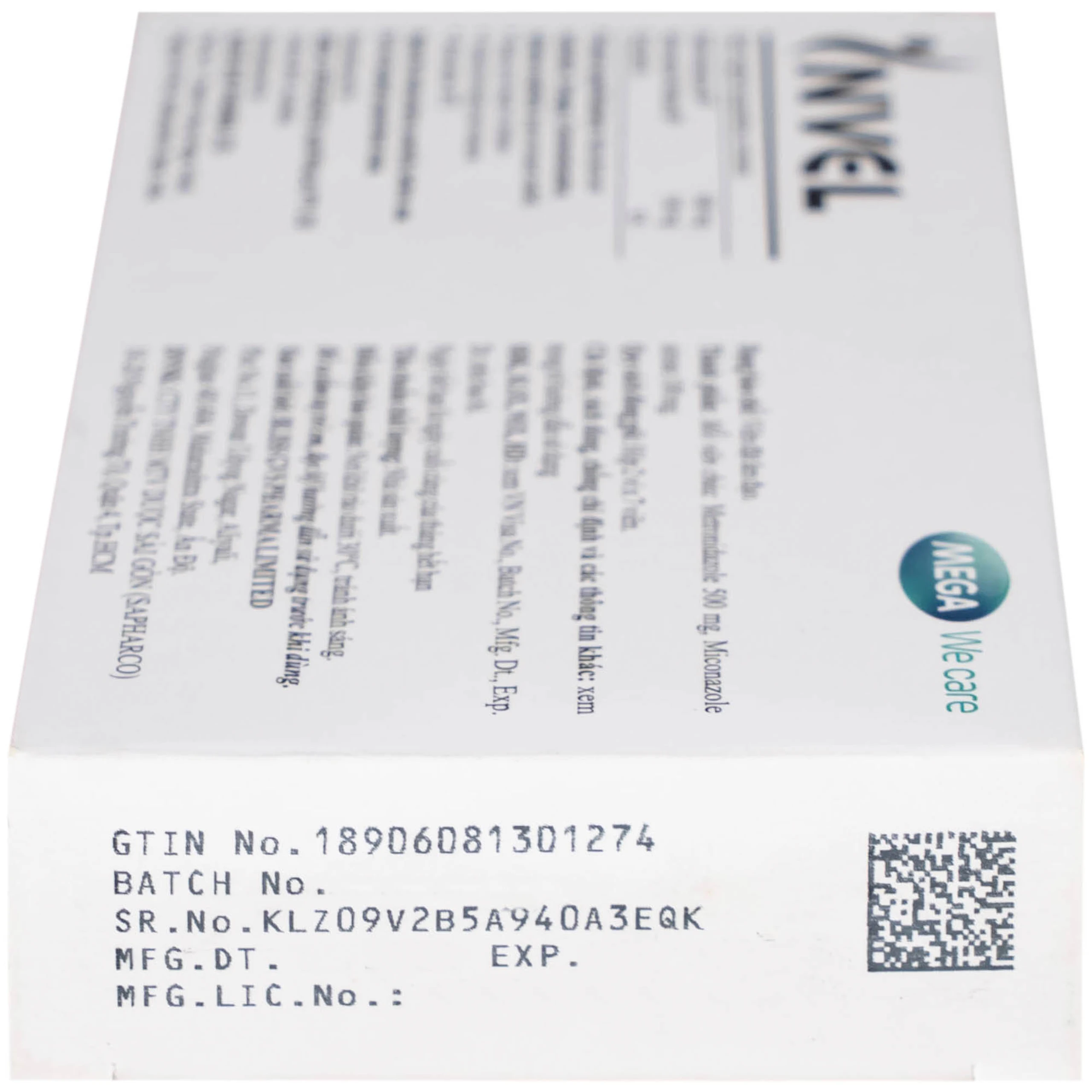 Thuốc Invel Mega Bliss GVS Pharma điều trị viêm âm đạo do nấm, vi khuẩn hoặc trichomonas (2 vỉ x 7 viên)