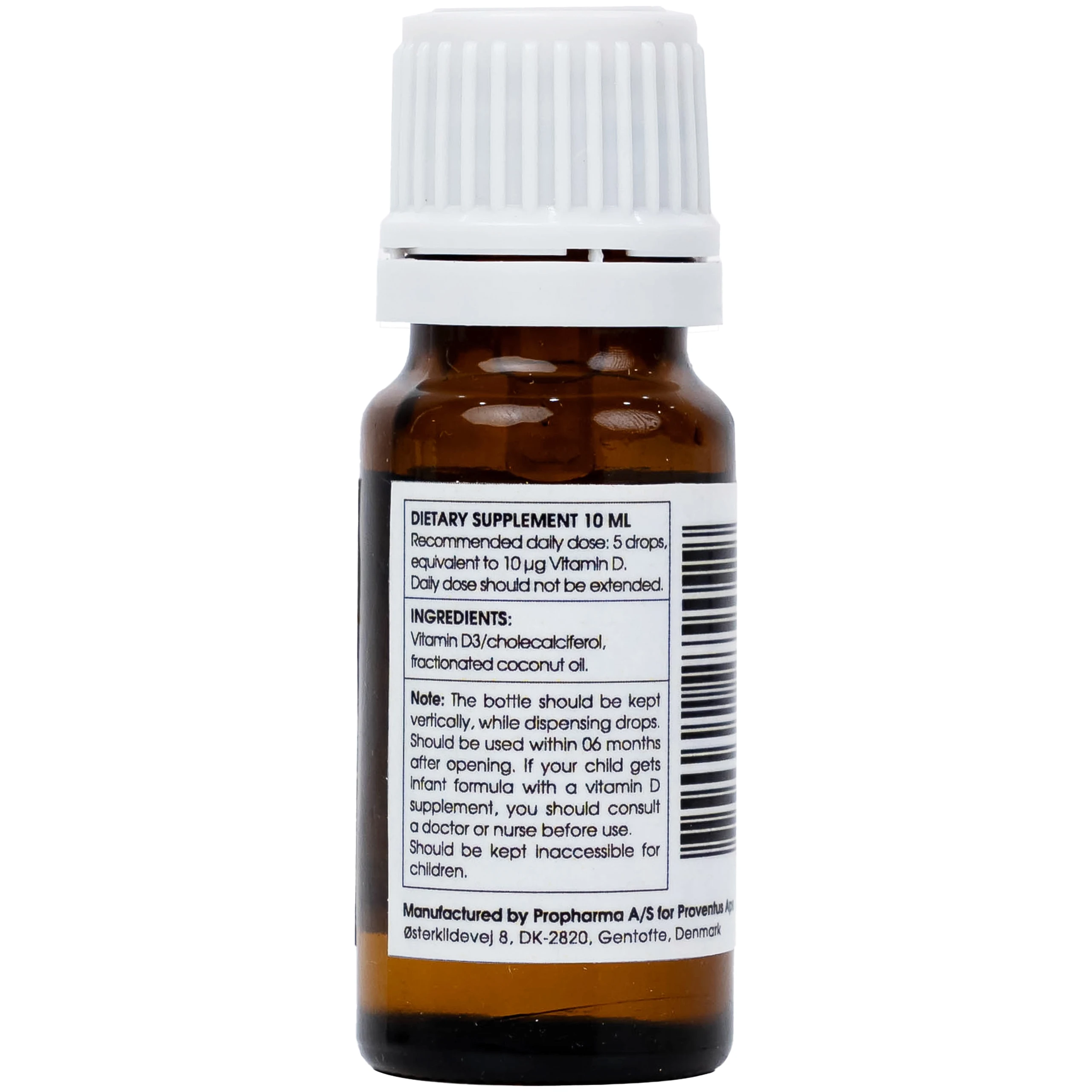 Dung dịch hỗ trợ phát triển xương, răng cho trẻ D3 Drops DAO Nordic Health (10ml)