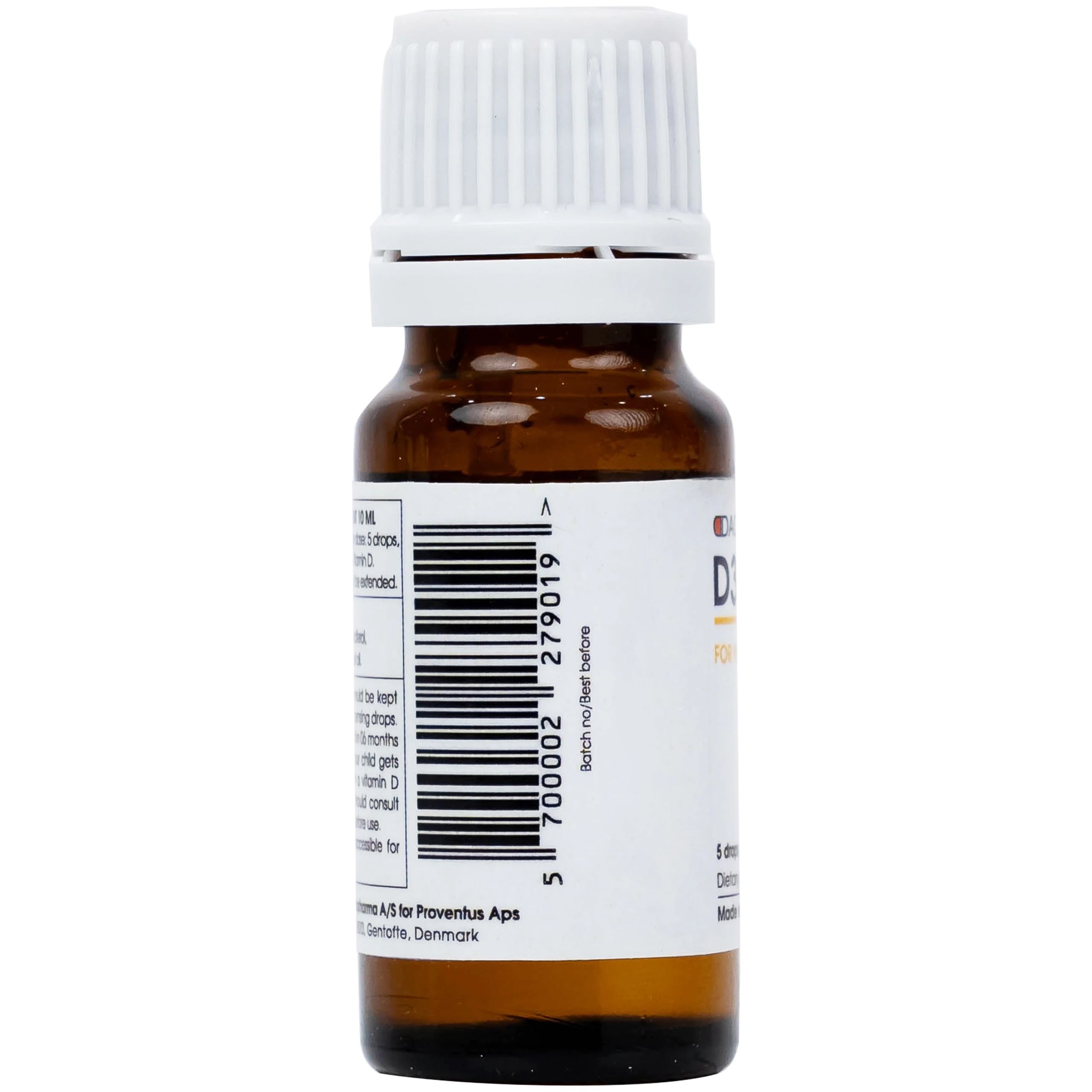 Dung dịch hỗ trợ phát triển xương, răng cho trẻ D3 Drops DAO Nordic Health (10ml)