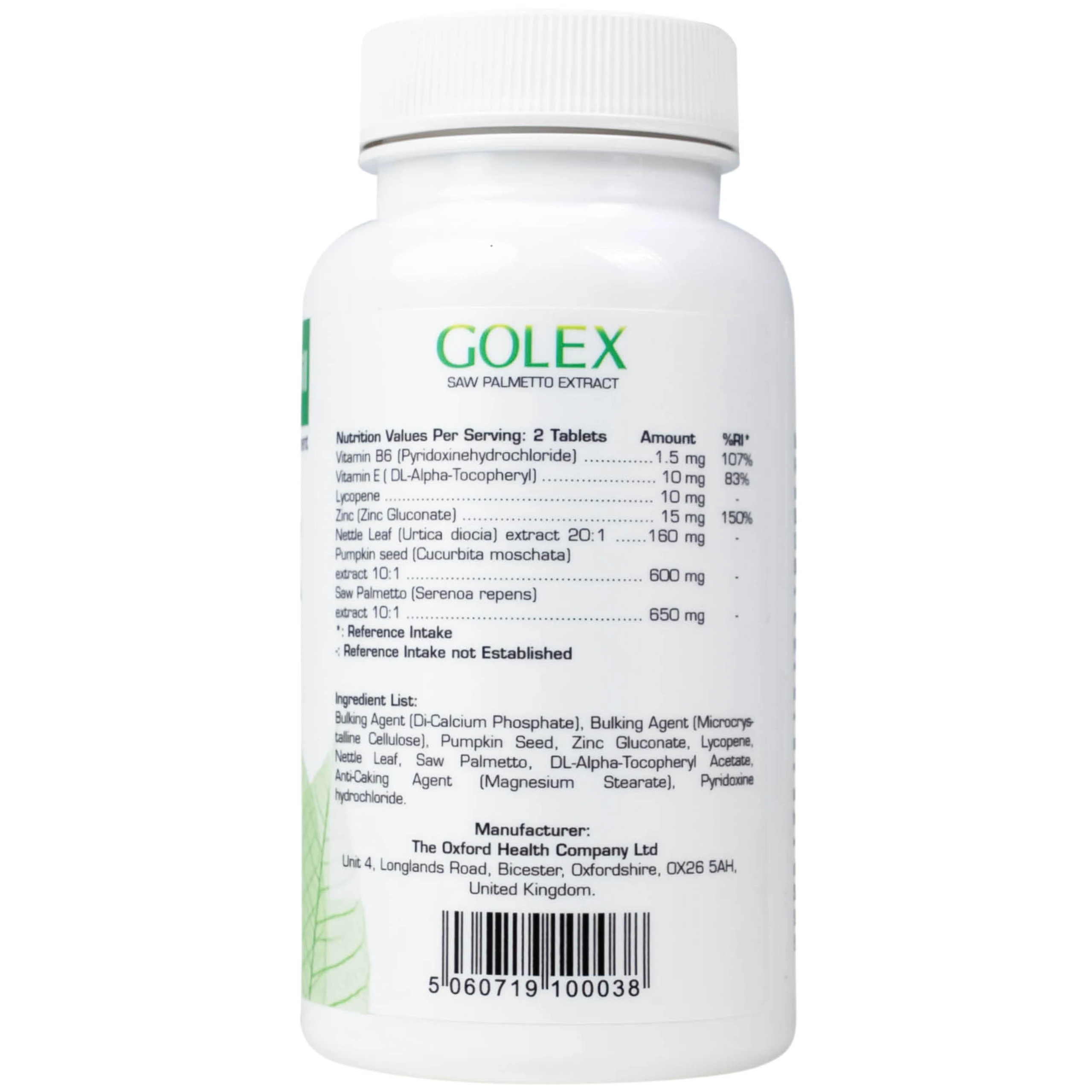 Viên uống hỗ trợ cho người phì đại lành tính tuyến tiền liệt Golex Ocavill (30 viên)