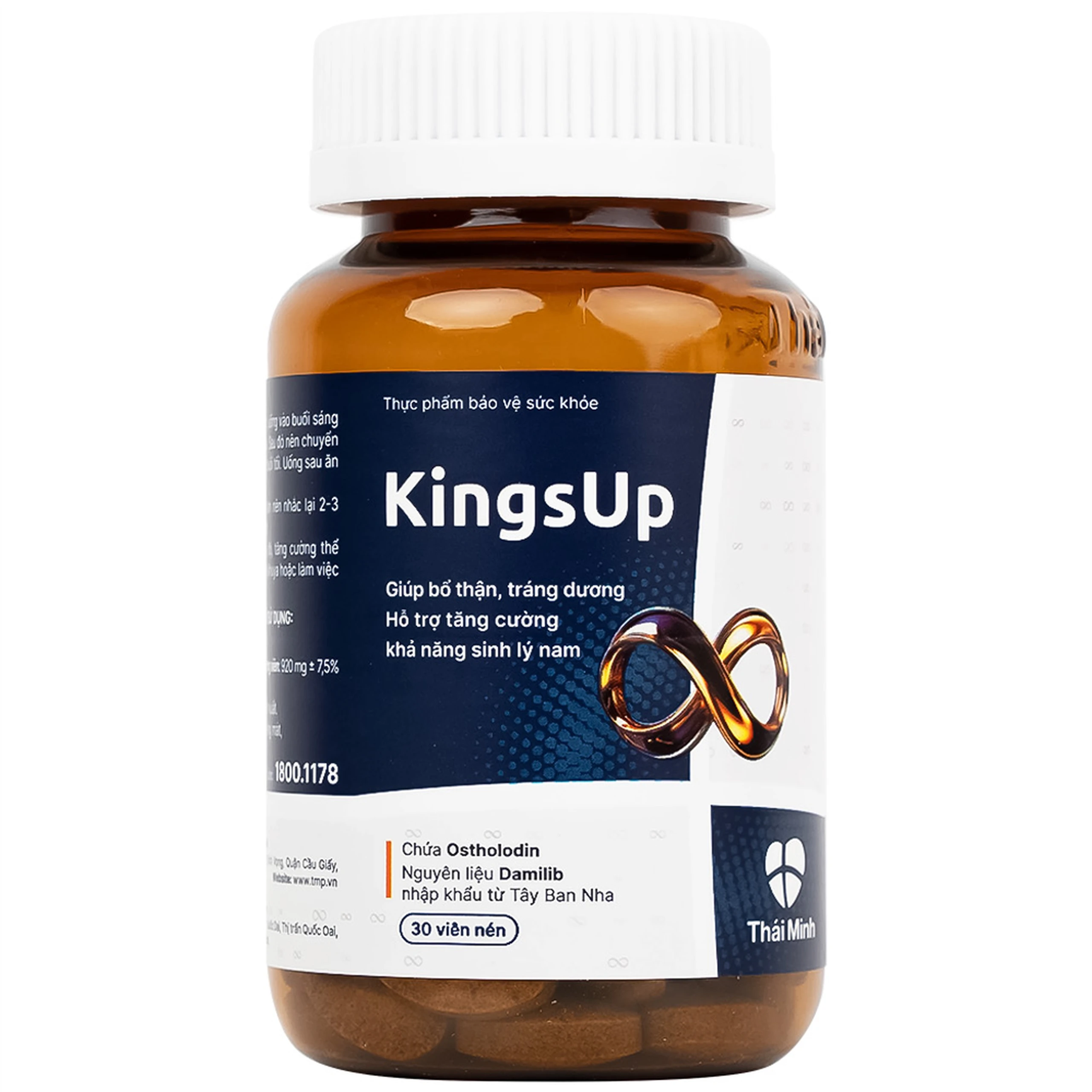 Viên uống hỗ trợ tăng cường sinh lý KingsUp Thái Minh (30 viên)