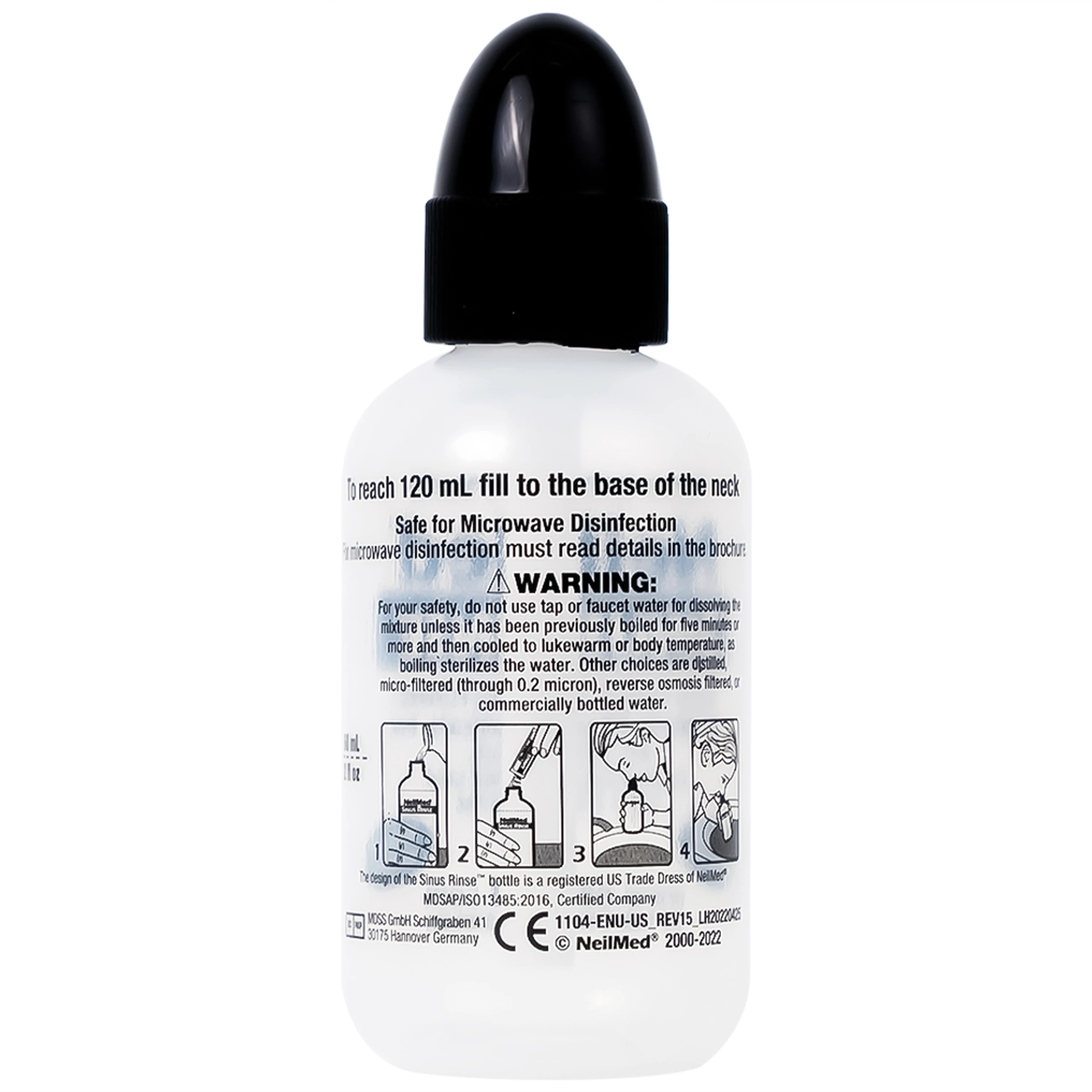 Bộ rửa mũi trẻ em Neilmed Pediatric Starter kit (1 bình + 30 gói) dùng cho trẻ từ 4 đến 10 tuổi