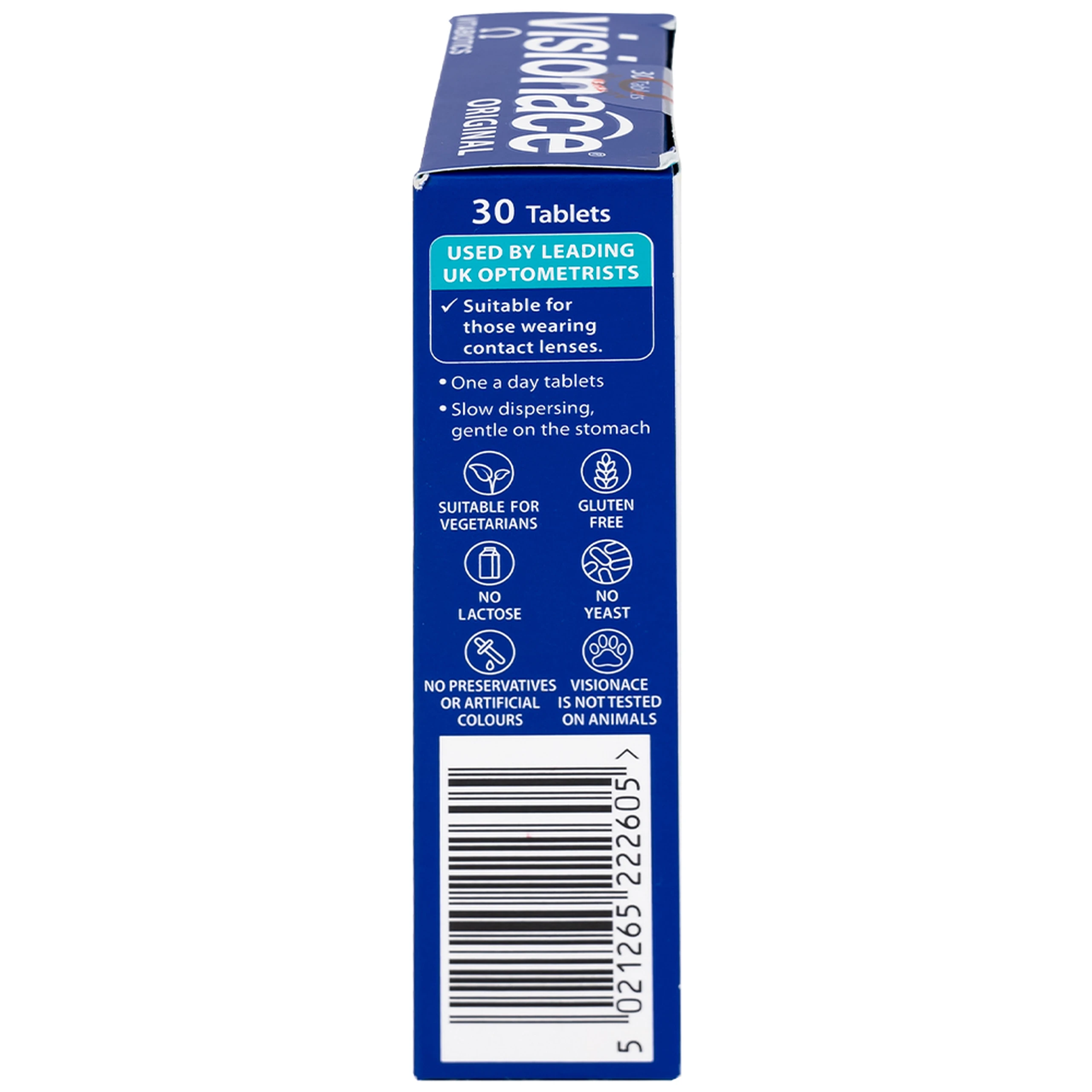 Cải thiện thị lực Visionace Original Vitabiotics (2 vỉ x 15 viên)