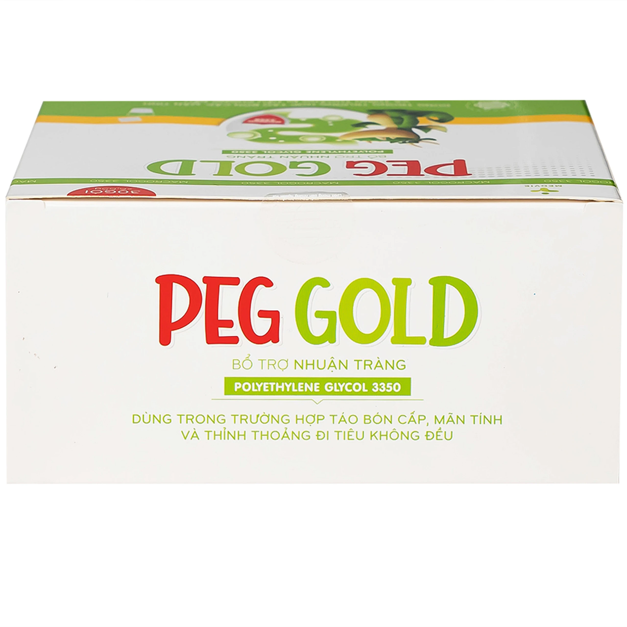 Bột nhuận tràng Peg Gold Medvie (30 gói x 6.65g) cải thiện tình trạng táo bón cho trẻ từ 6 tháng tuổi