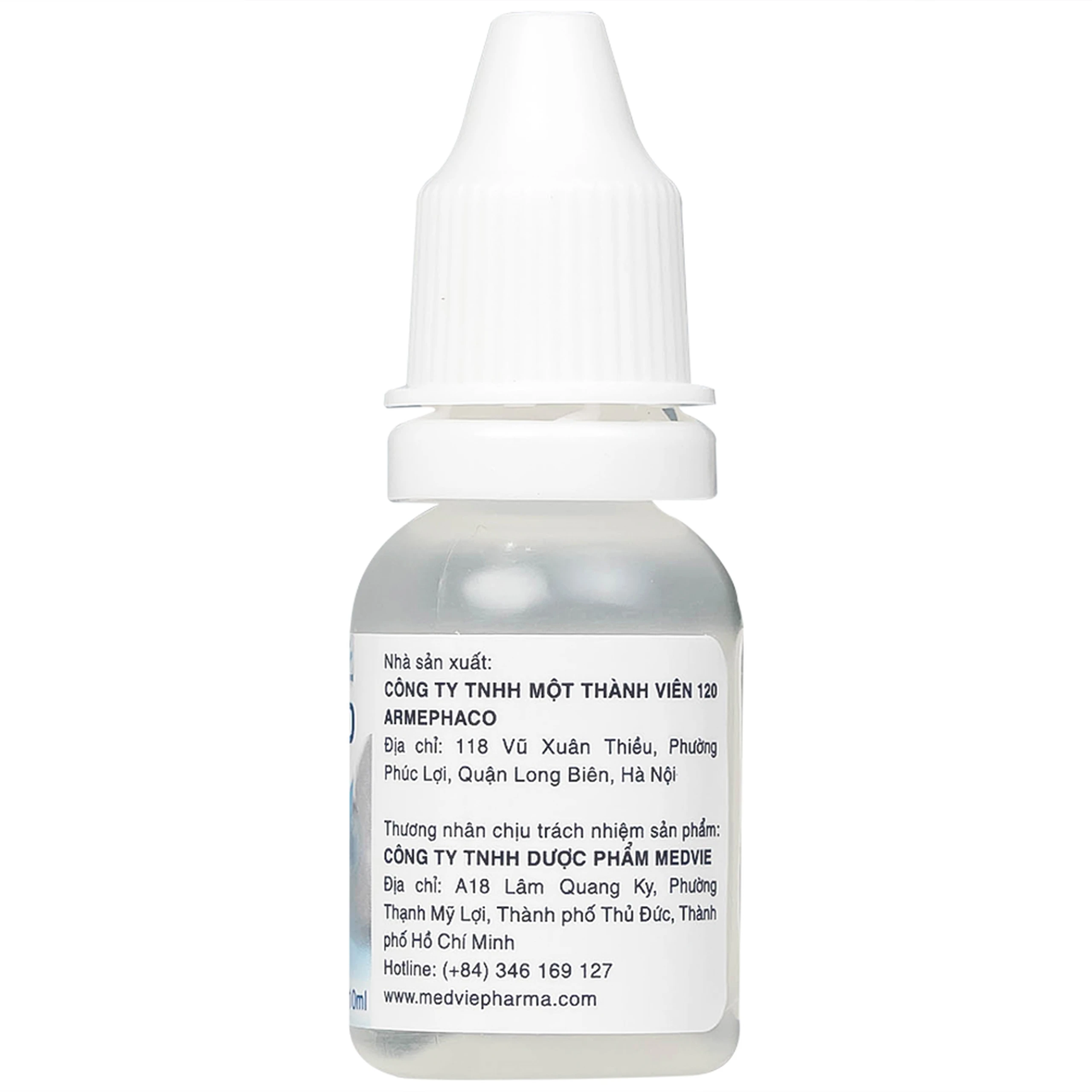Nhỏ mũi Hyagold Drops Medvie 10ml giúp giữ ẩm và làm sạch mũi hàng ngày