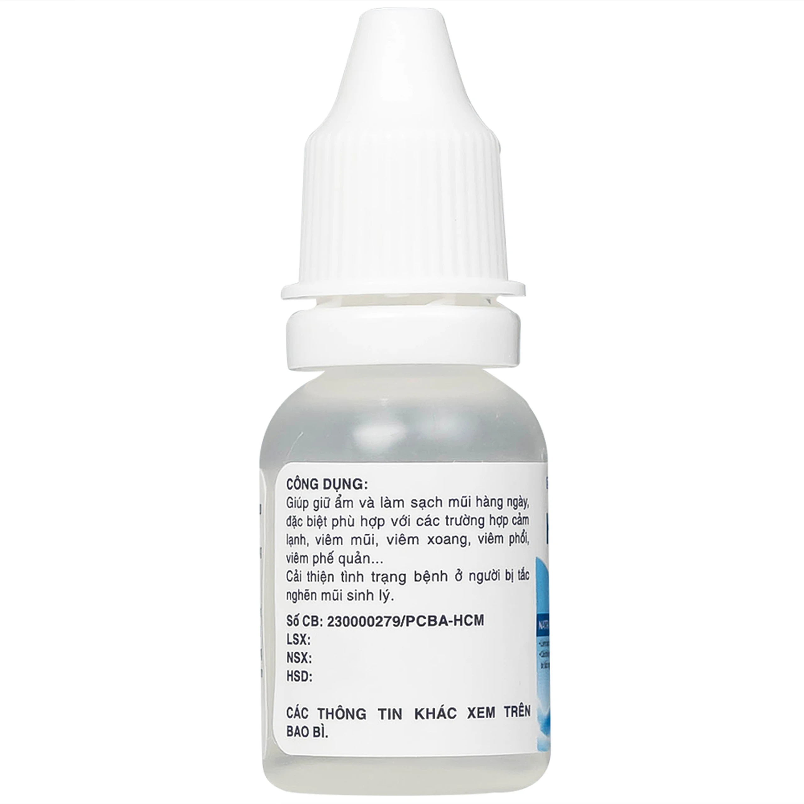 Nhỏ mũi Hyagold Drops Medvie 10ml giúp giữ ẩm và làm sạch mũi hàng ngày
