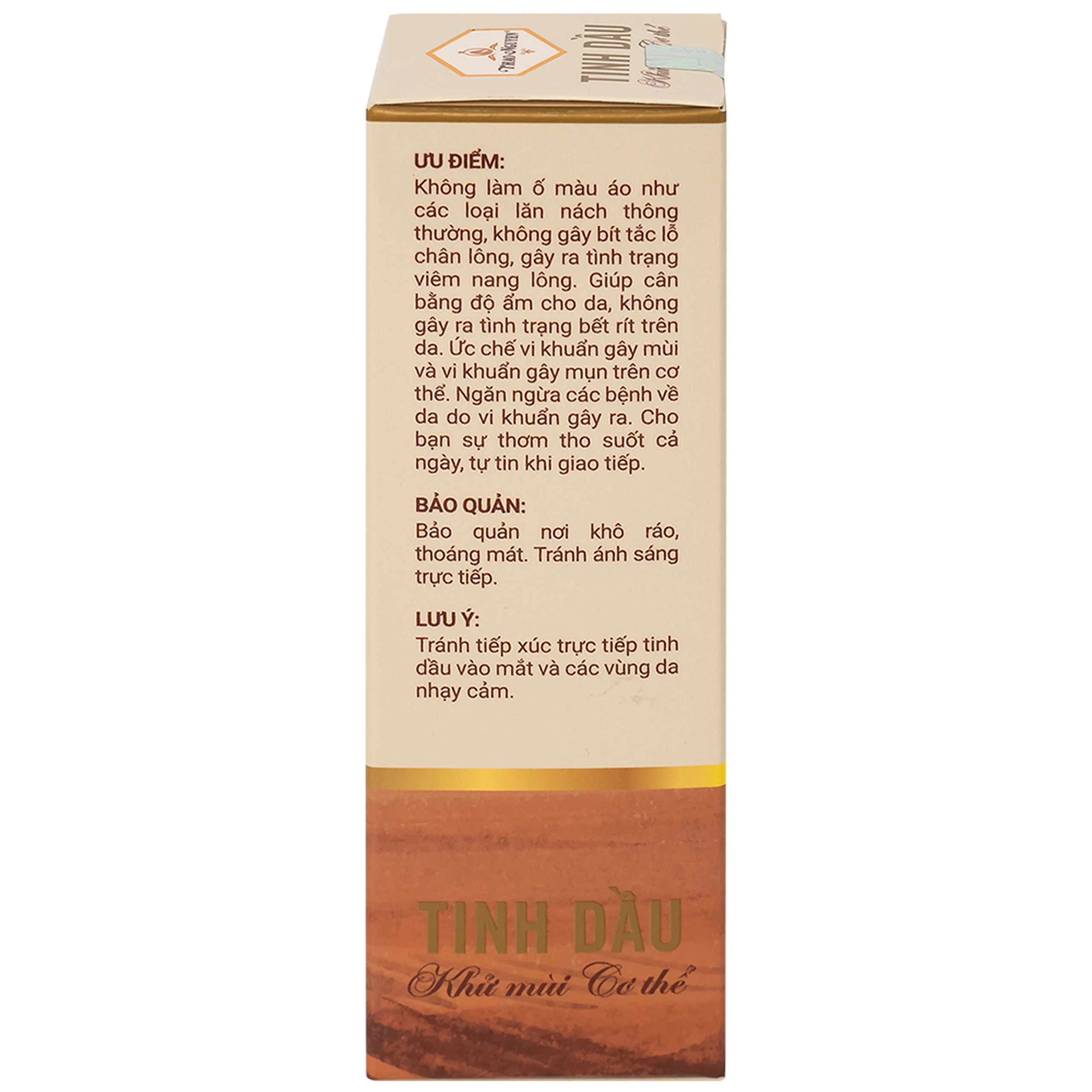 Tinh dầu khử mùi cơ thể Thảo Nguyên giúp cân bằng độ ẩm cho da (50ml)