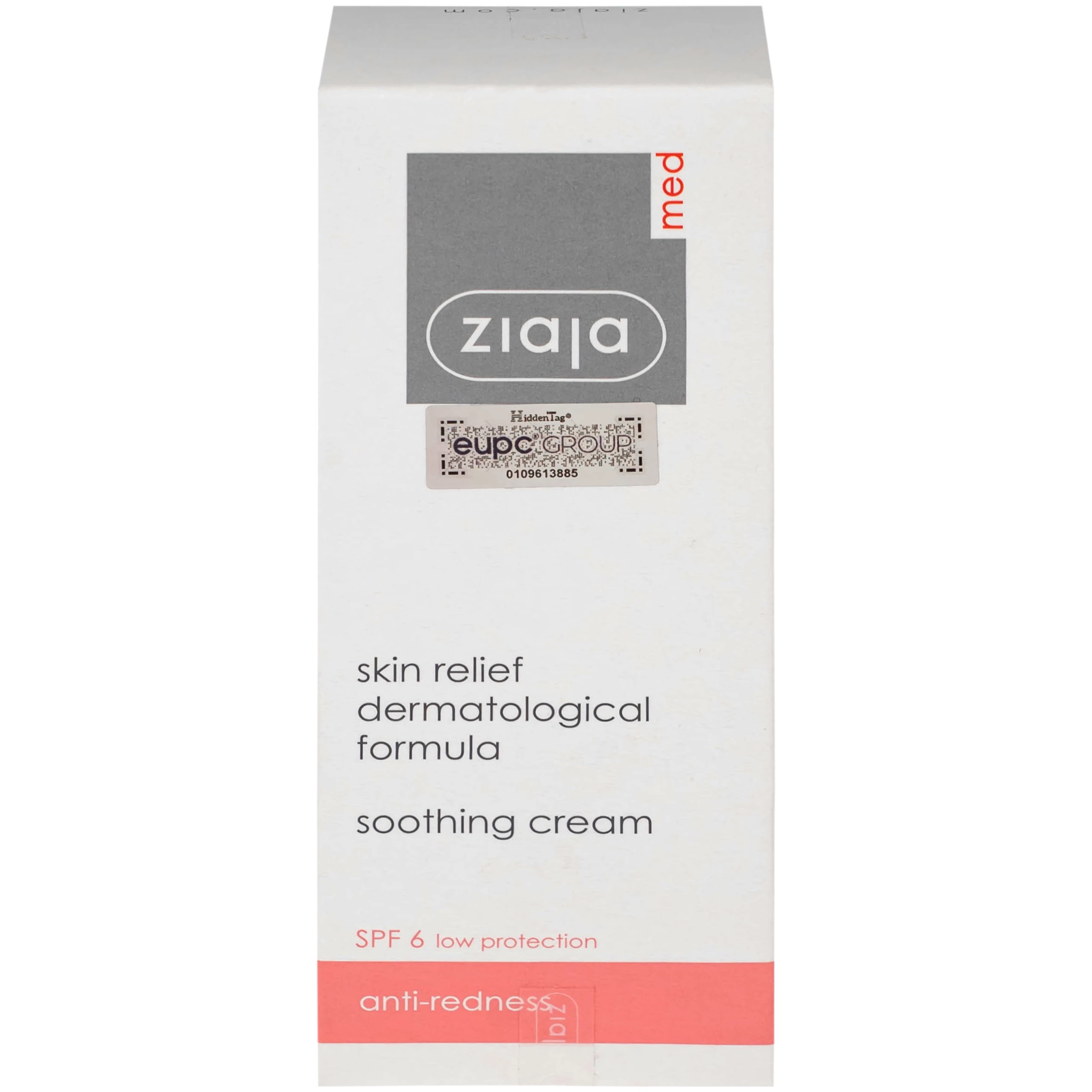 Kem bôi dịu da, giảm mẩn đỏ Ziaja Med Skin Relief Dermatological Formula Soothing Cream 50ml