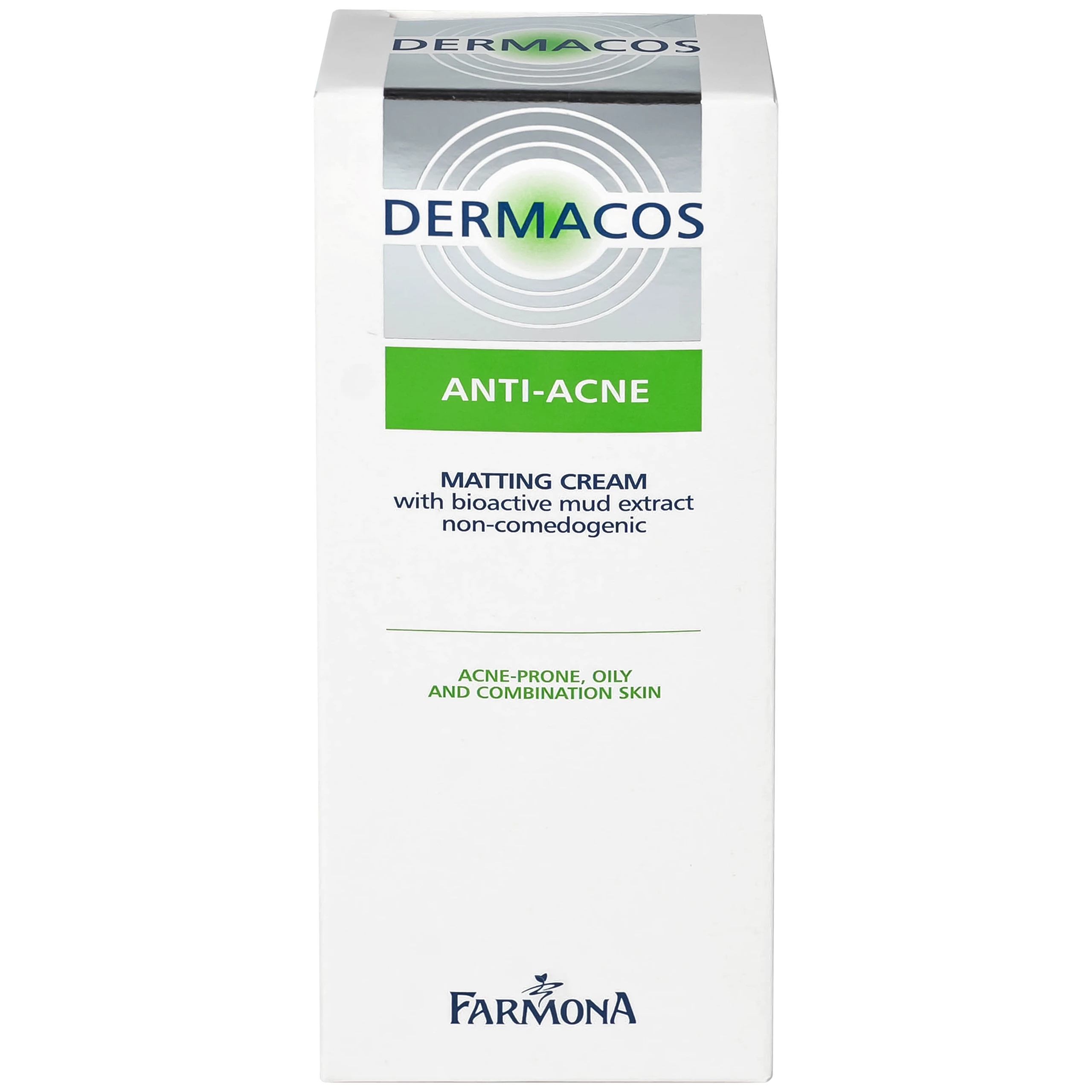 Kem bôi ngừa mụn Dermacos Anti Acne Matting Cream 50ml