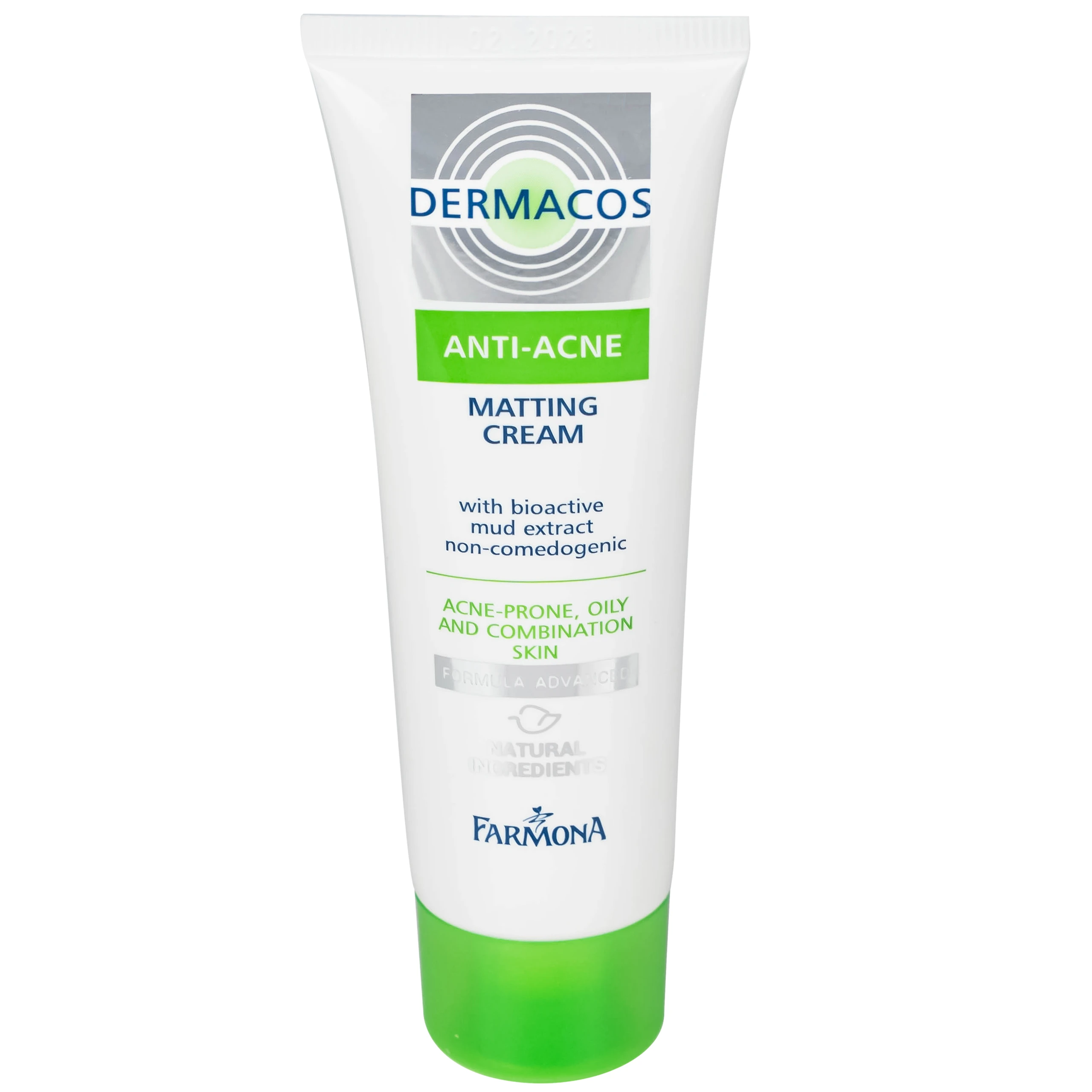 Kem bôi ngừa mụn Dermacos Anti Acne Matting Cream 50ml