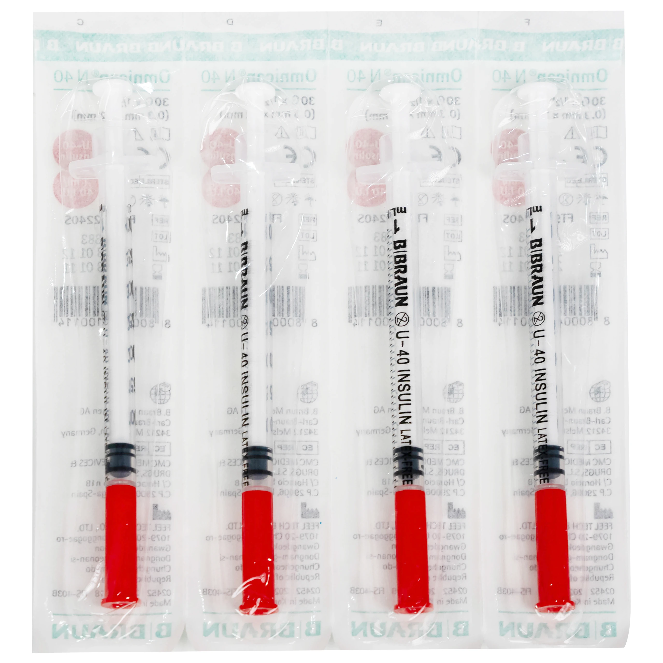 Bơm tiêm tiểu đường Omnican N40 B.Braun (100 cái)