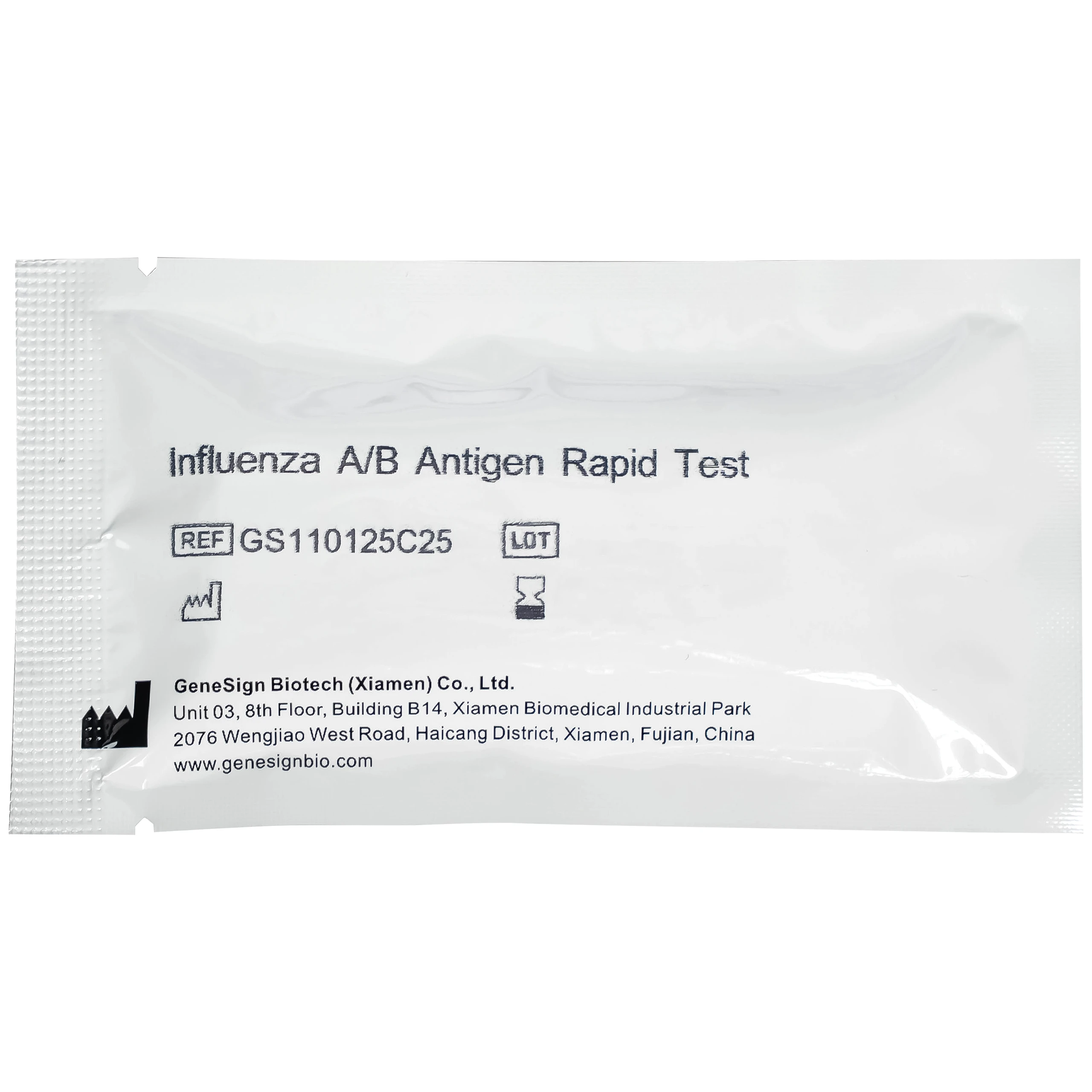 Kit test cúm A/B Genesign (25 kít)