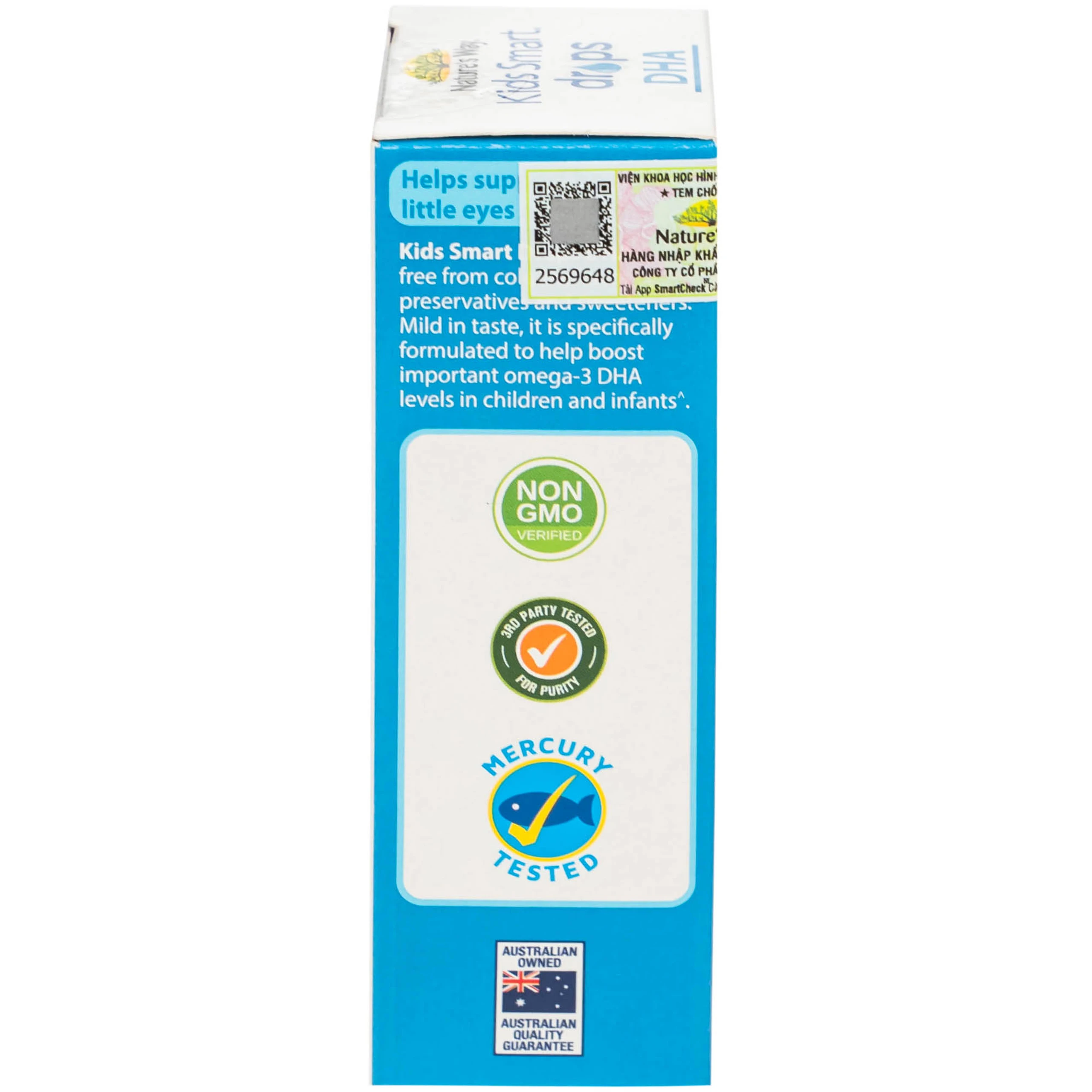 Siro bổ não Kids Smart Drops DHA Nature's Way (20ml)