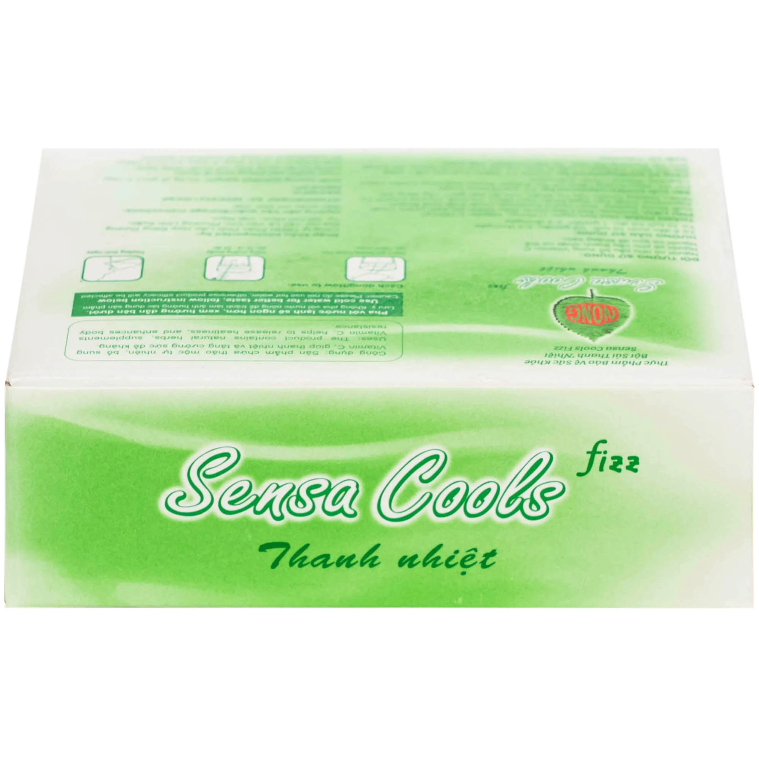 Bột sủi thanh nhiệt Sensa Cools Fizz (6 gói)