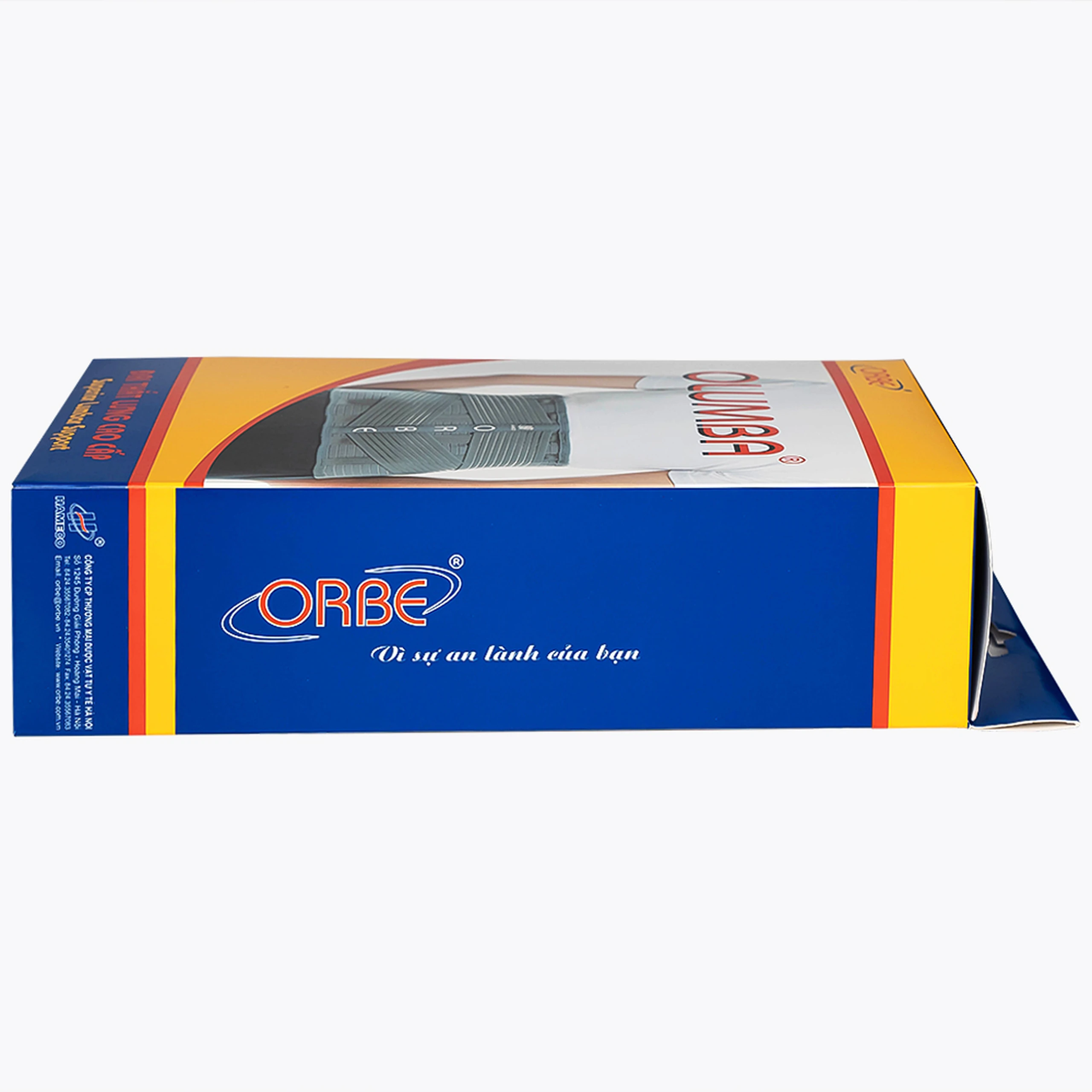 Đai thắt lưng Olumba Orbe size XL hỗ trợ giảm đau, cố định cột sống