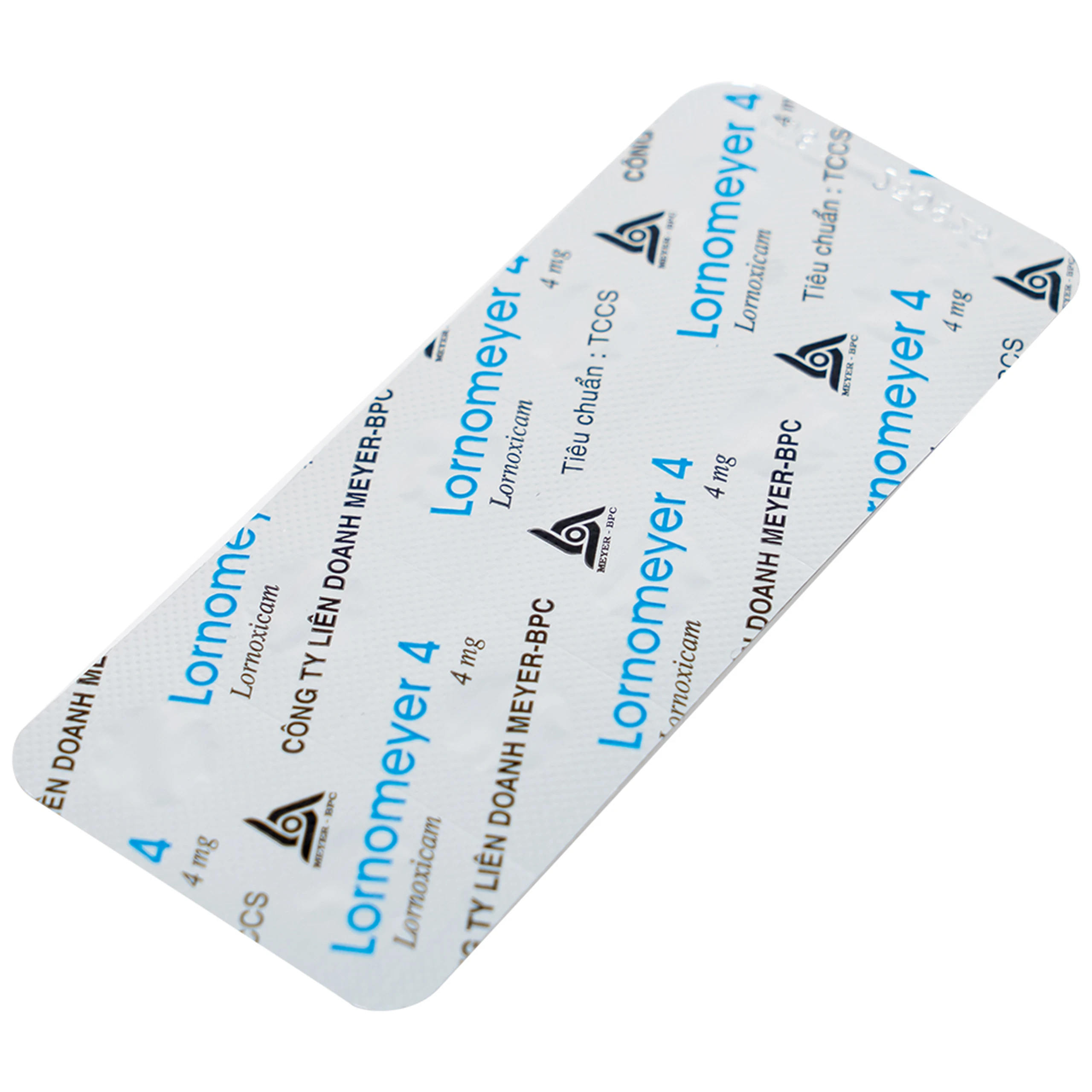 Thuốc Lornomeyer 4 Meyer giảm đau, kháng viêm xương khớp (3 vỉ x 10 viên)