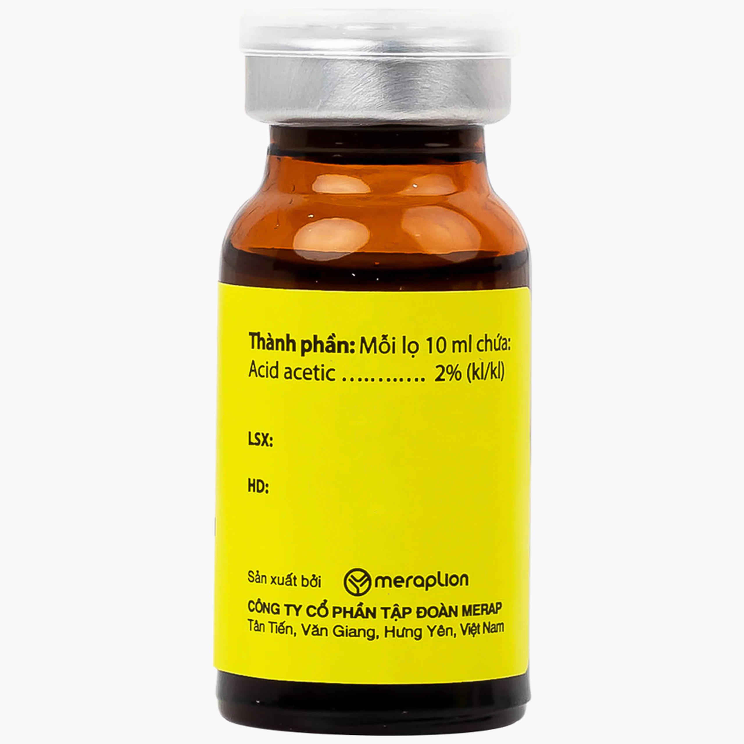 Thuốc nhỏ tai Mepatyl 10ml Merap điều trị nhiễm khuẩn của ống tai ngoài