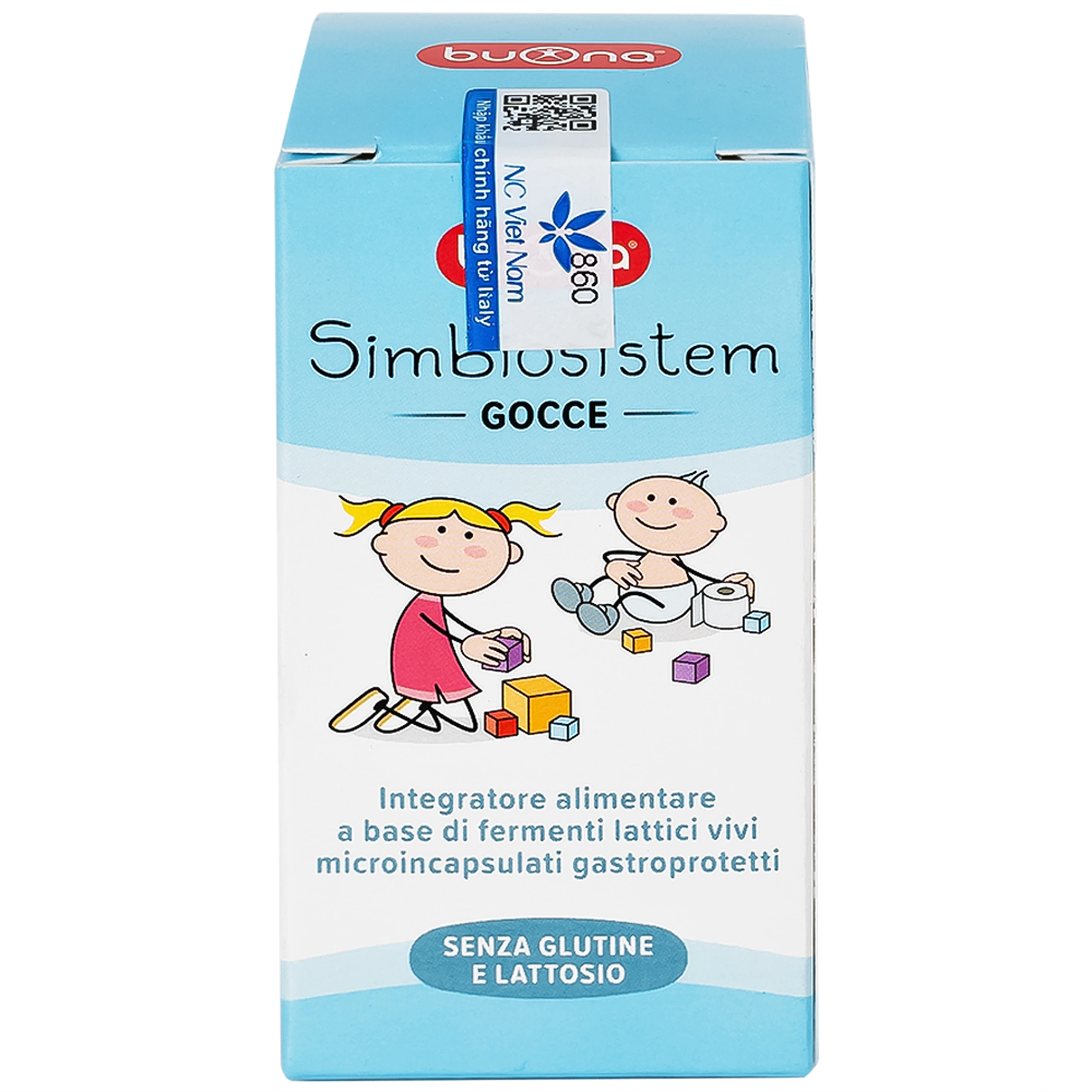 Dung dịch giúp bổ sung lợi khuẩn Buona Simbiosistem Gocce (10ml)