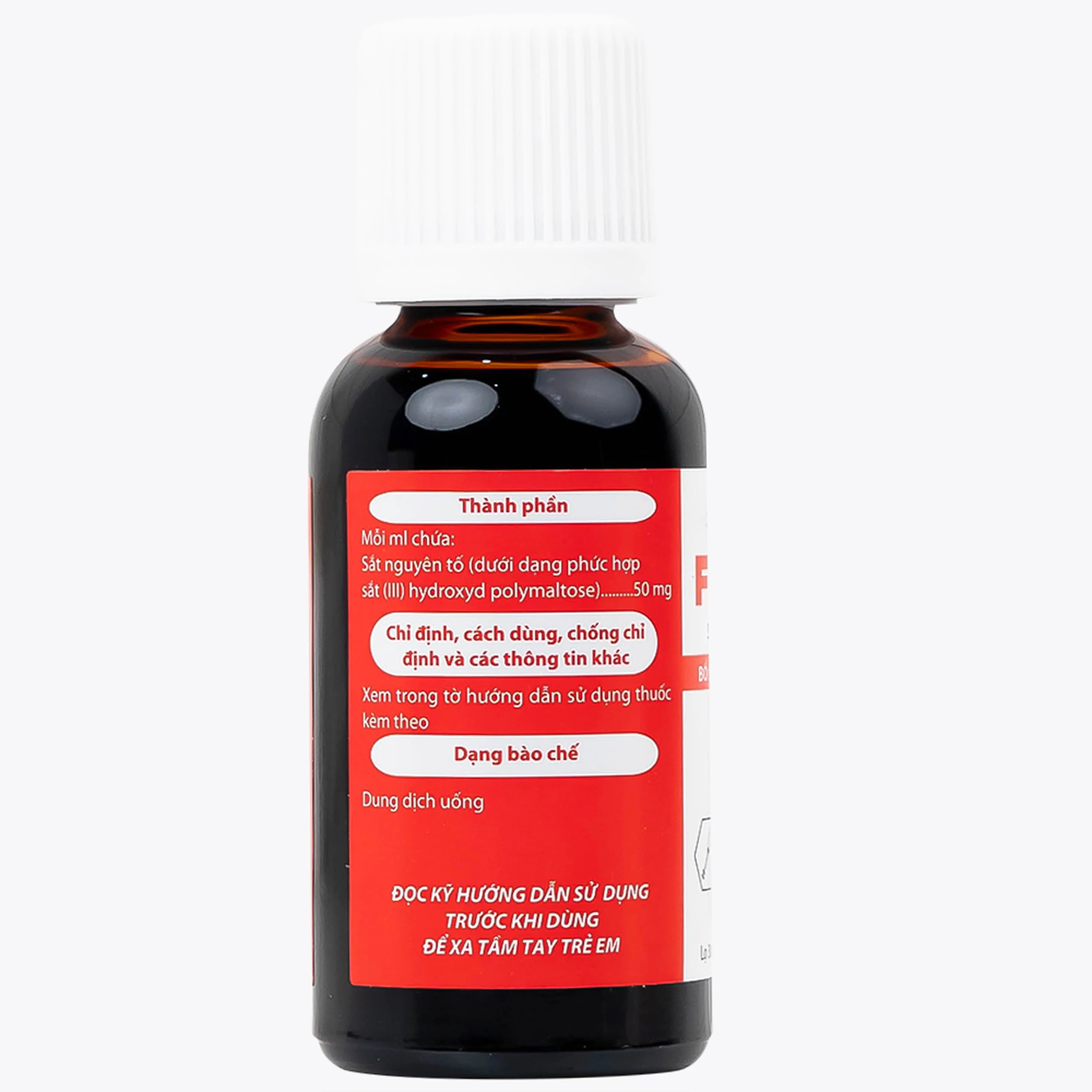 Dung dịch uống Femalto 30ml CPC1HN bổ sung sắt hữu cơ dạng lỏng