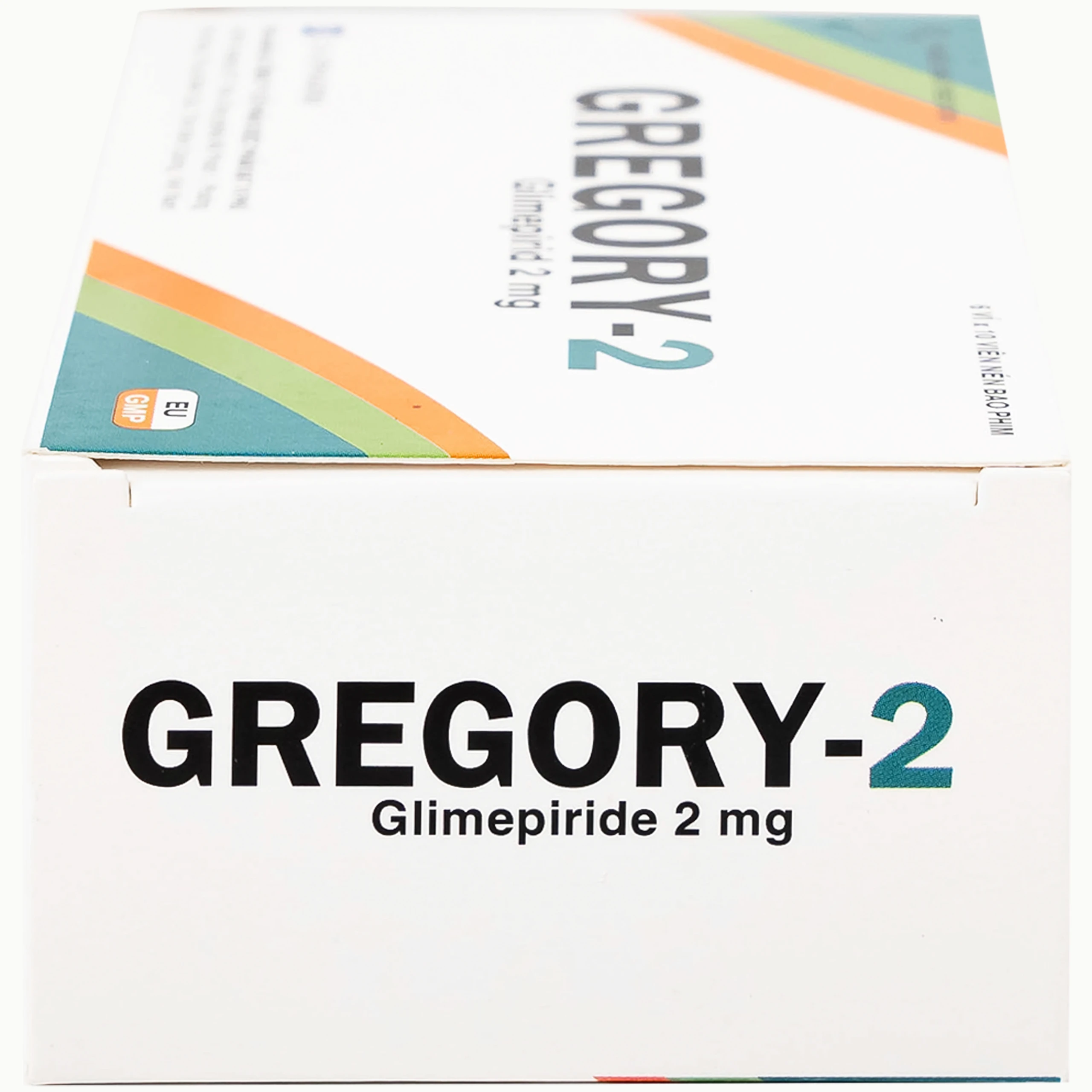 Thuốc Gregory-2 Davipharm hỗ trợ cho chế độ ăn kiêng ở bệnh tiểu đường típ 2 (6 vỉ x 10 viên)
