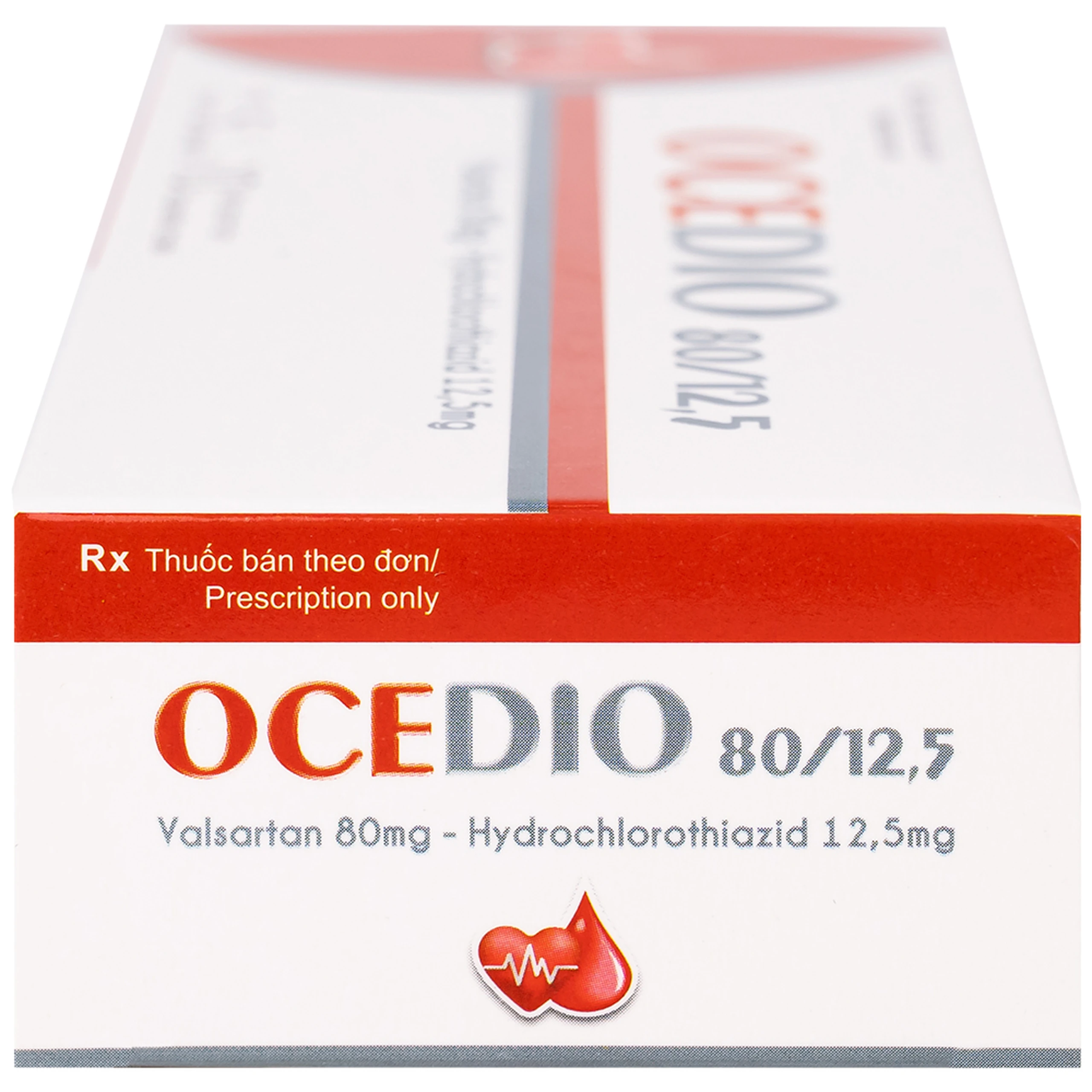 Thuốc Ocedio 80/12.5 VCP điều trị cao huyết áp (5 vỉ x 10 viên)