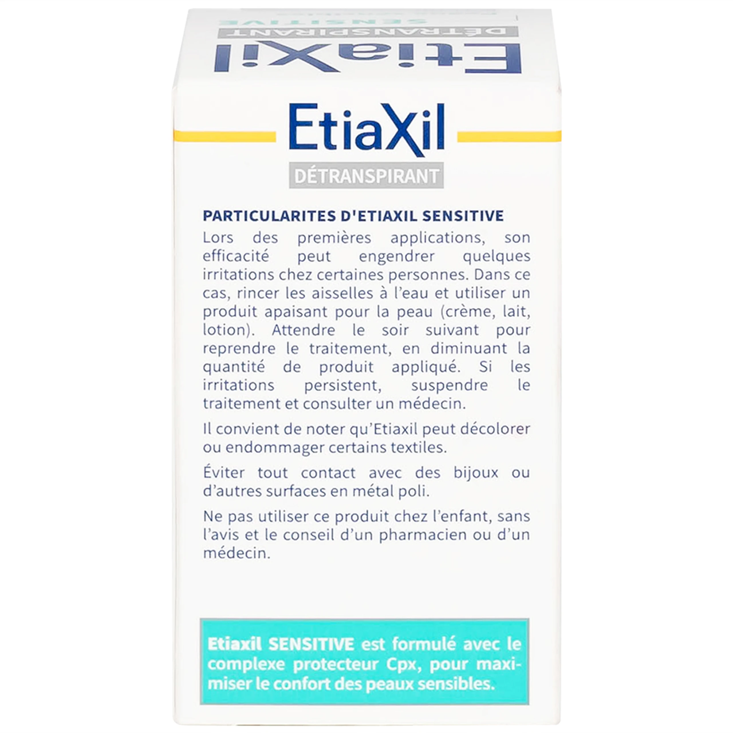 Lăn khử mùi cơ thể Etiaxil Detranspirant Aisselles Peaux Sensibles dành cho da nhạy cảm (15ml)