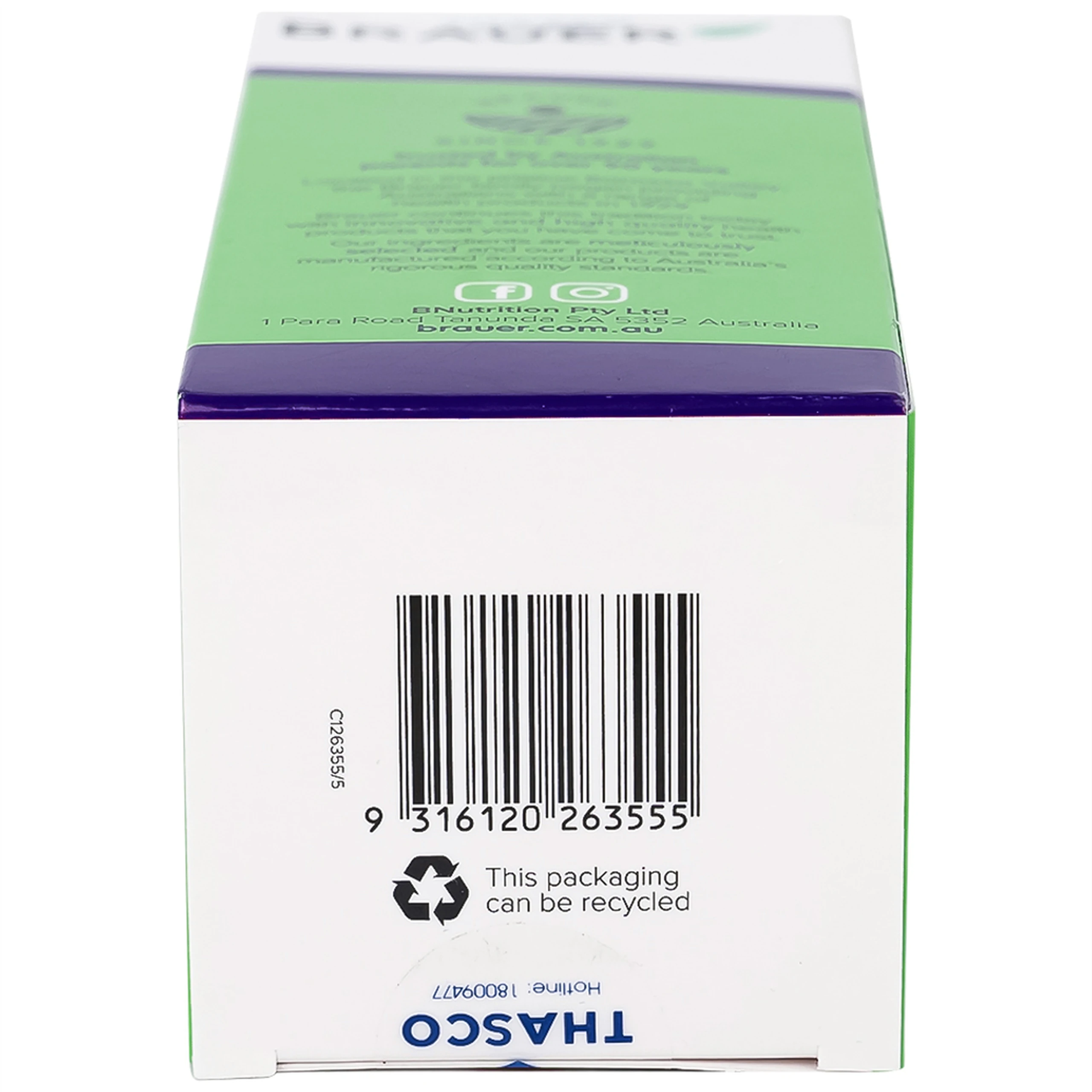 Siro bổ sung kẽm tăng sức đề kháng cho trẻBrauer Baby & Kids Liquid Zinc (200ml)