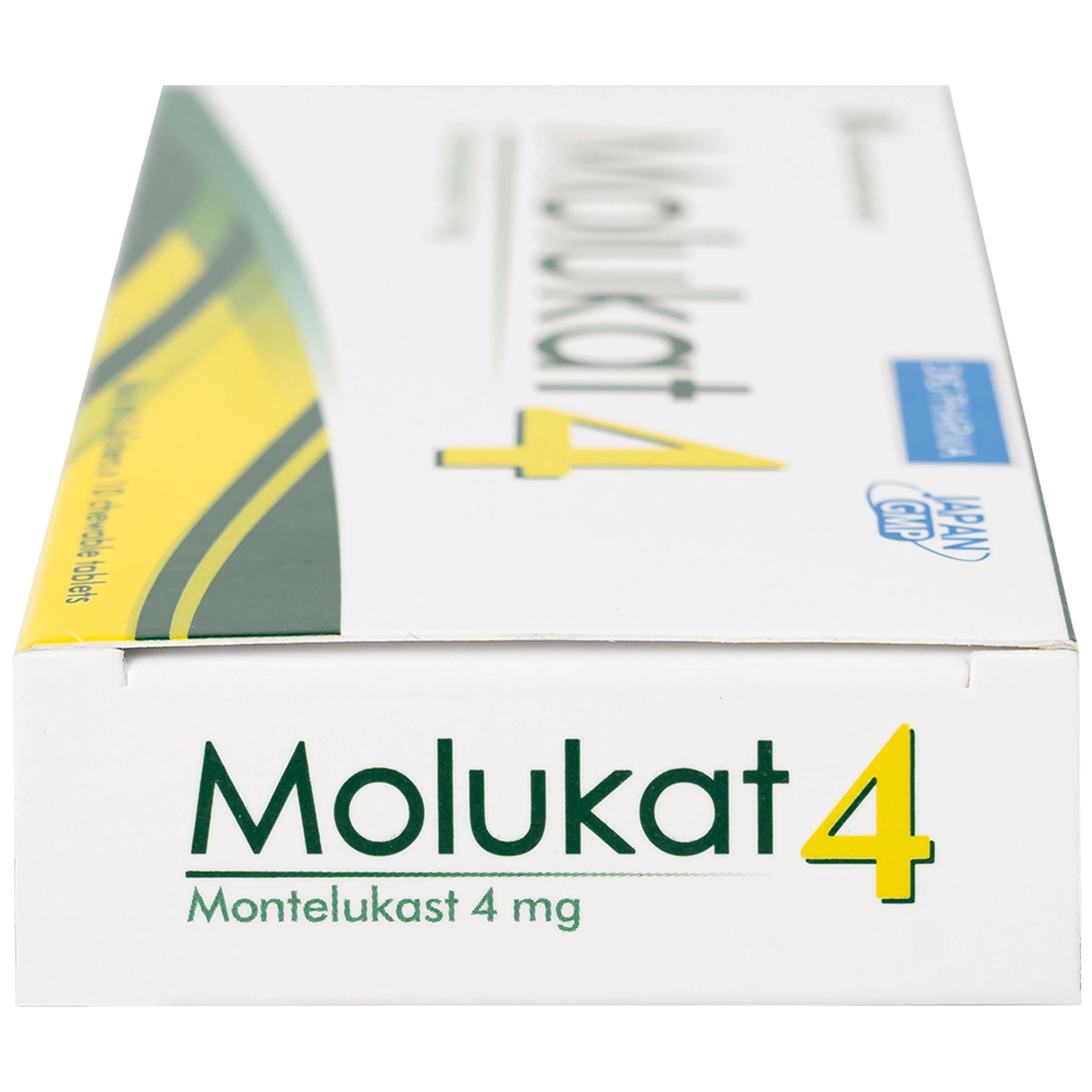 Thuốc Molukat 4mg DHG phòng và điều trị hen suyễn mức nhẹ đến trung bình (3 vỉ x 10 viên)