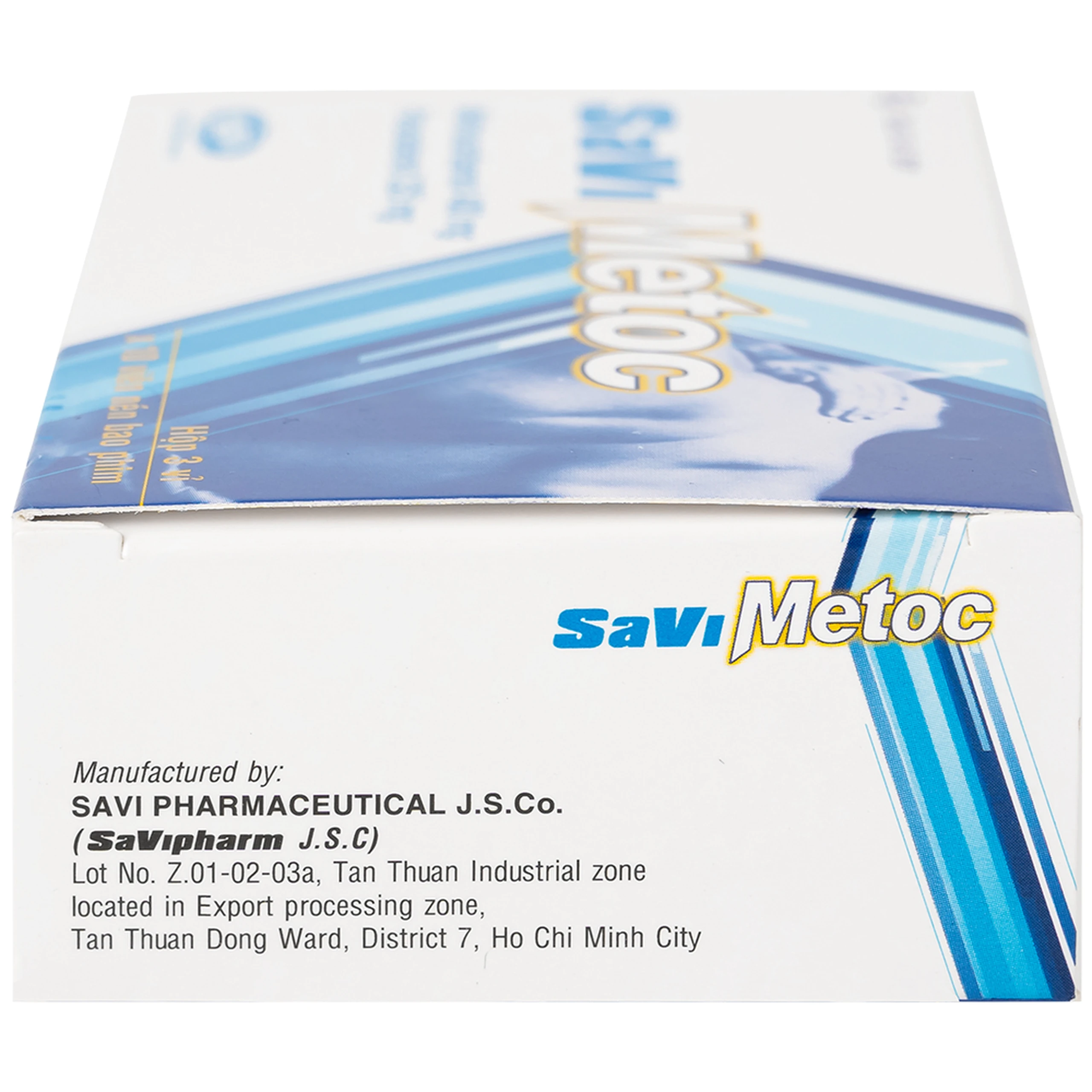 Thuốc SaViMetoc giảm đau do co thắt cơ (3 vỉ x 10 viên)