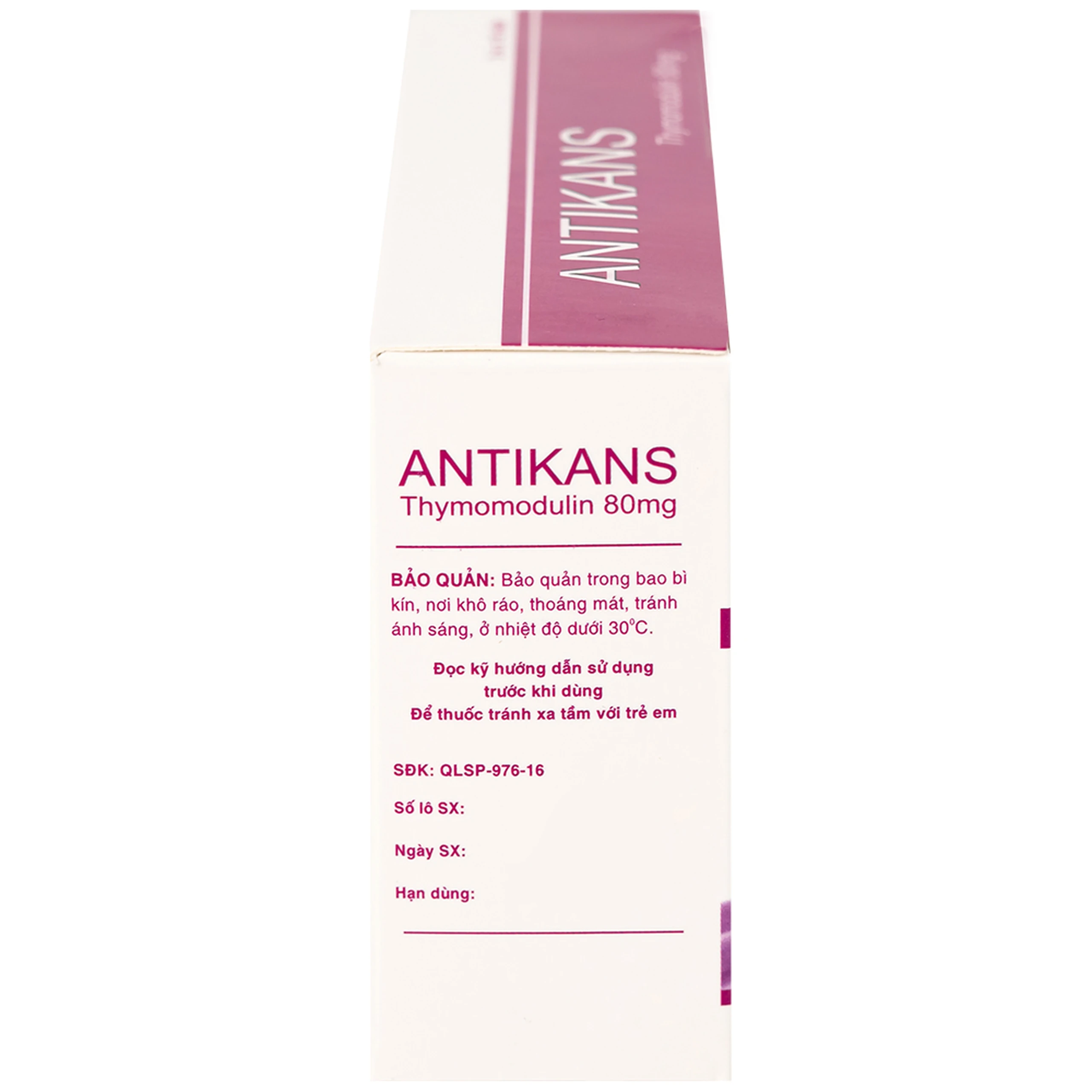 Thuốc Antikans Armephaco hỗ trợ tăng cường hệ miễn dịch (3 vỉ x 10 viên)