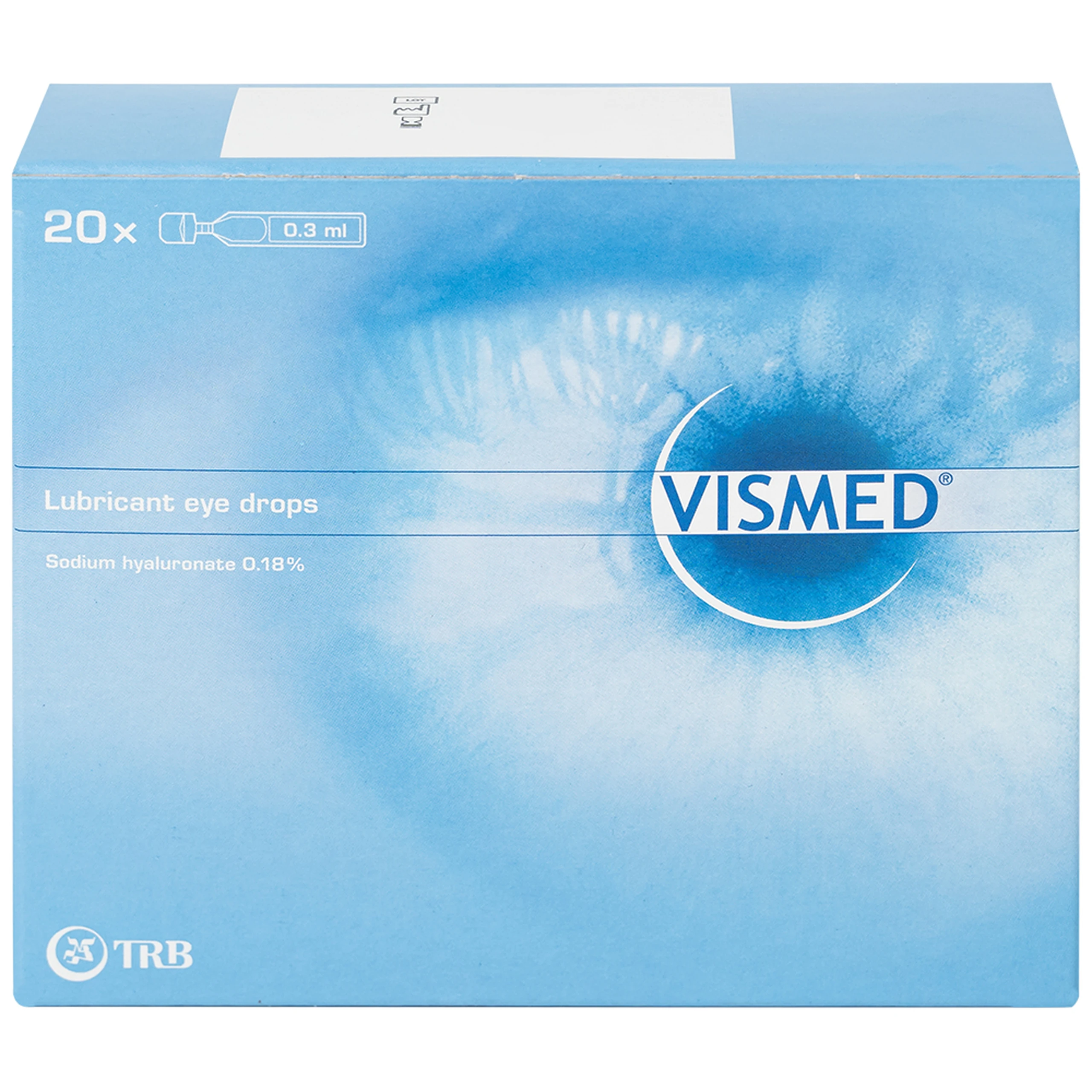 Nhỏ mắt Vismed 0.18% dùng cho mắt khô,tổn thương bề mặt nhãn cầu (20 ống x 0.3ml)