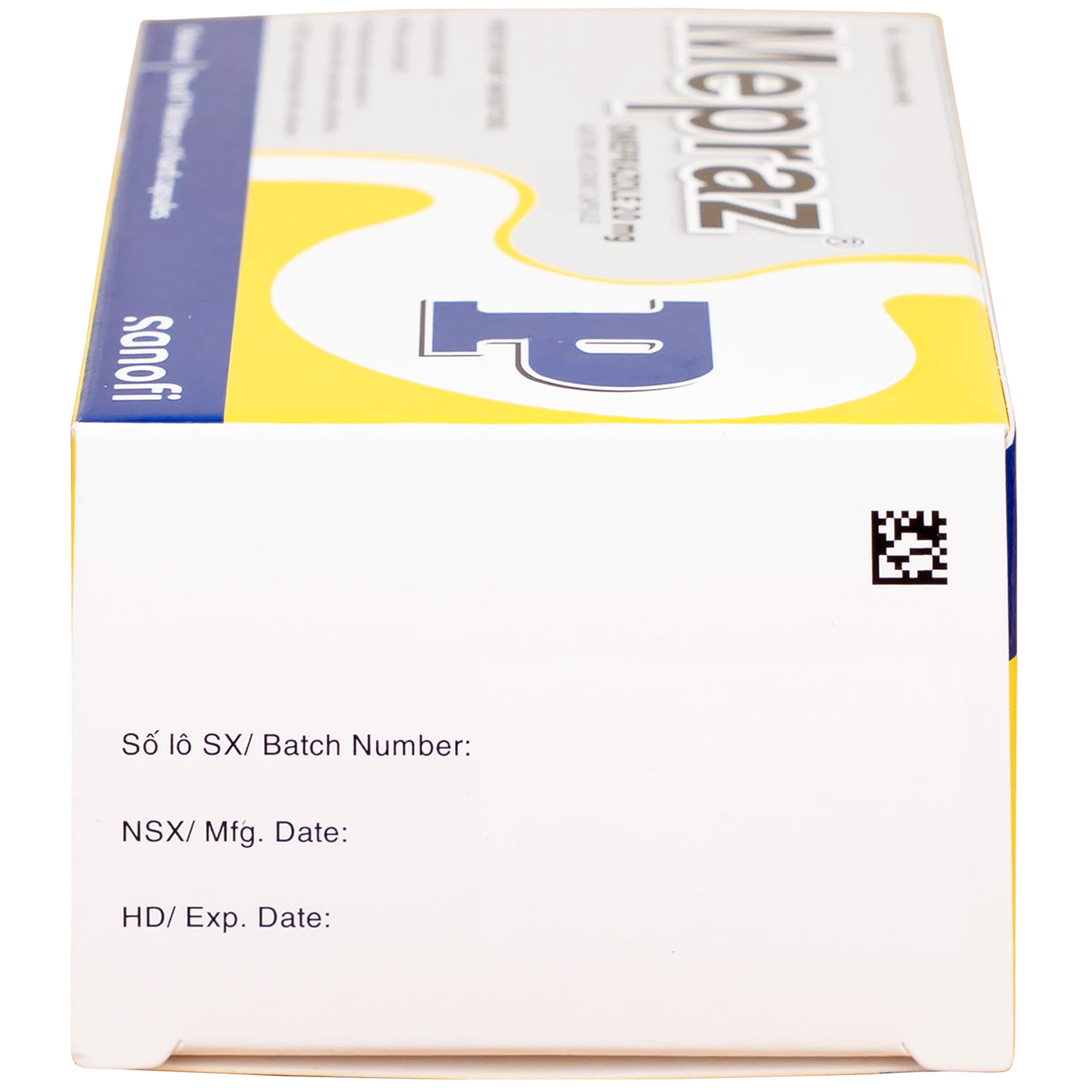 Viên nang cứng Mepraz 20mg Sanofi điều trị loét dạ dày tá tràng, viêm thực quản trào ngược (7 vỉ x 4 viên)