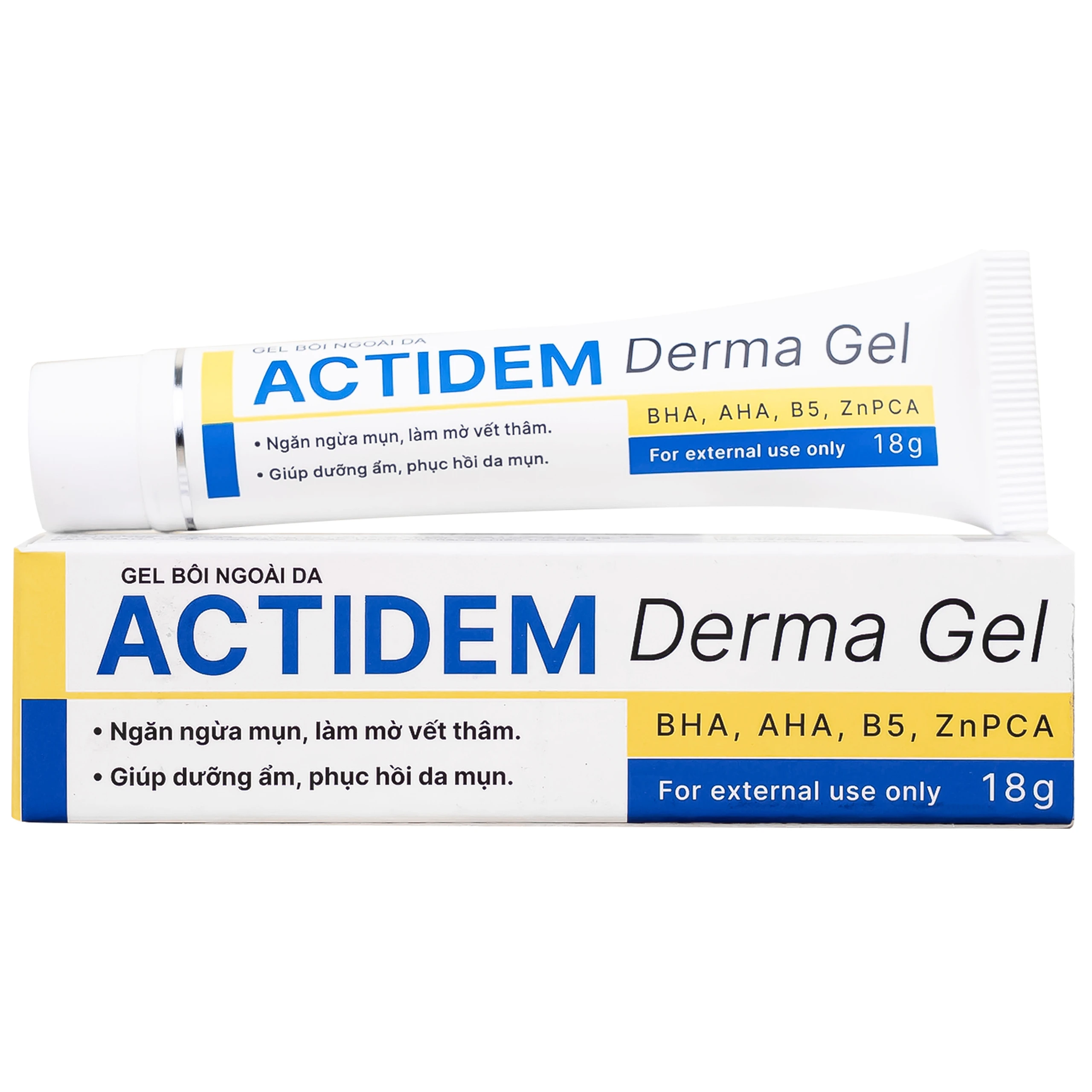 Kem bôi ngừa mụn, mờ thâm Actidem Derma 18g