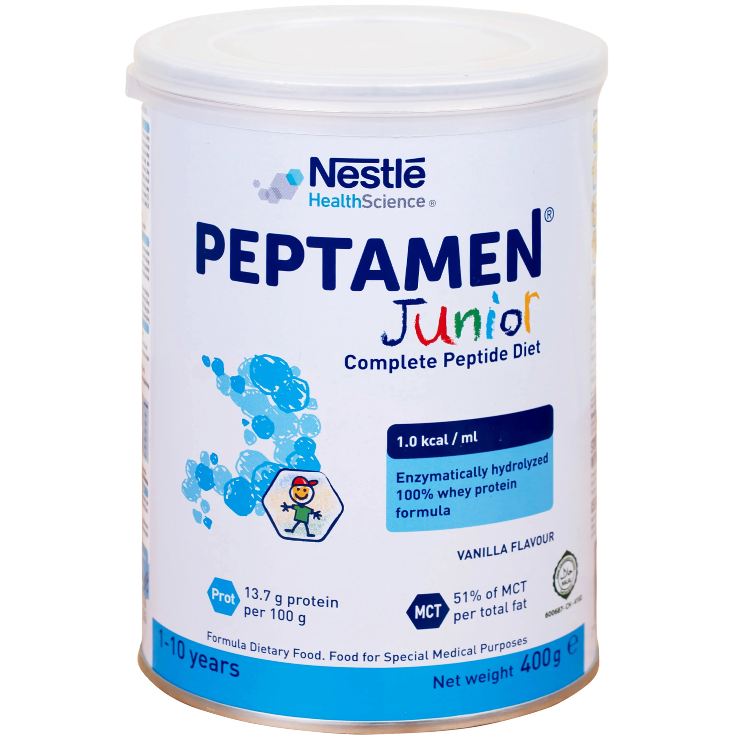 Sữa bổ sung dinh dưỡng chuyên biệt cho bệnh nhi suy yếu Peptamen Junior (400g)