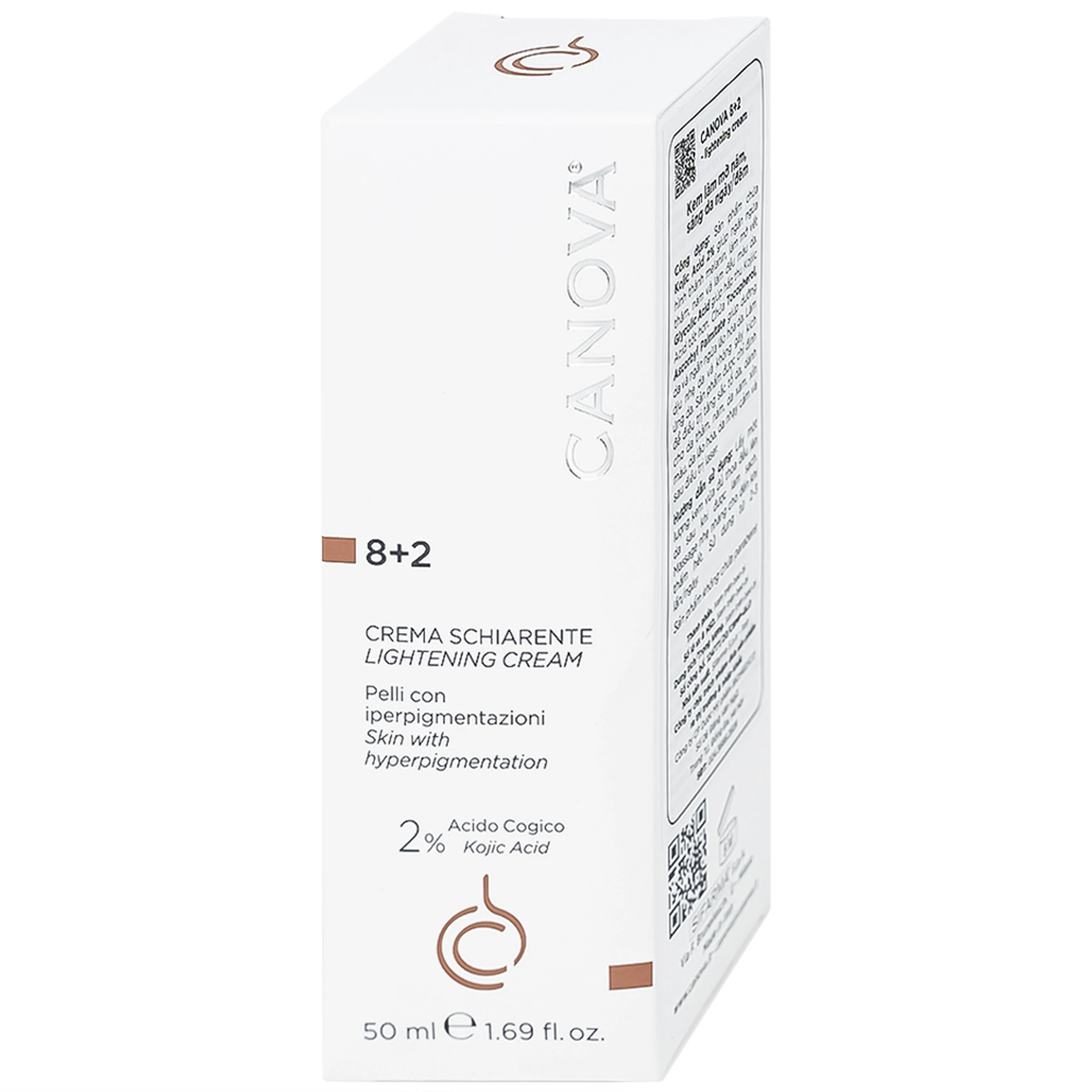 Kem mờ nám Canova 8+2 Sifarma hỗ trợ cải thiện tăng sắc tố da (50ml)