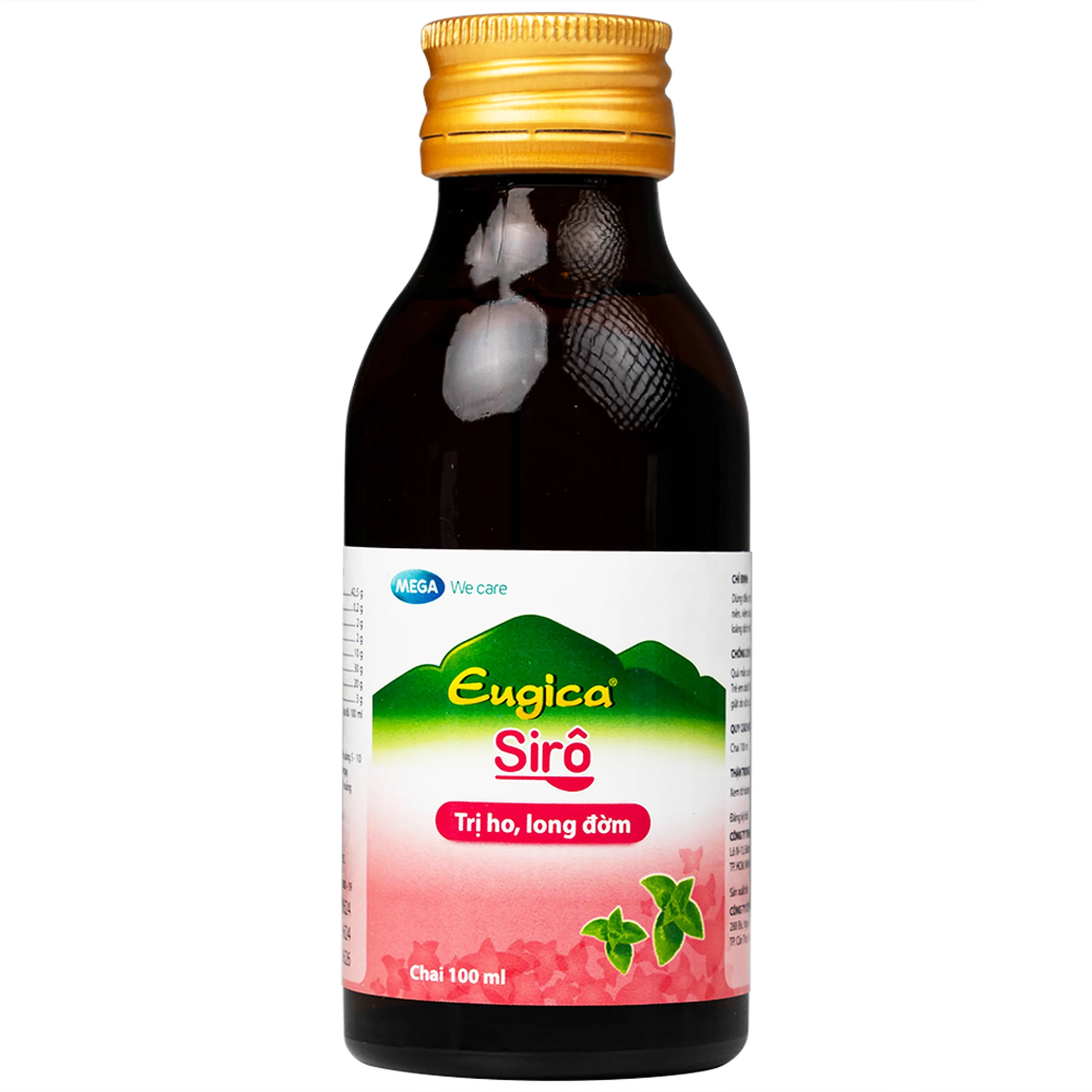 Siro Eugica DHG hỗ trợ điều trị ho, long đờm (100ml)