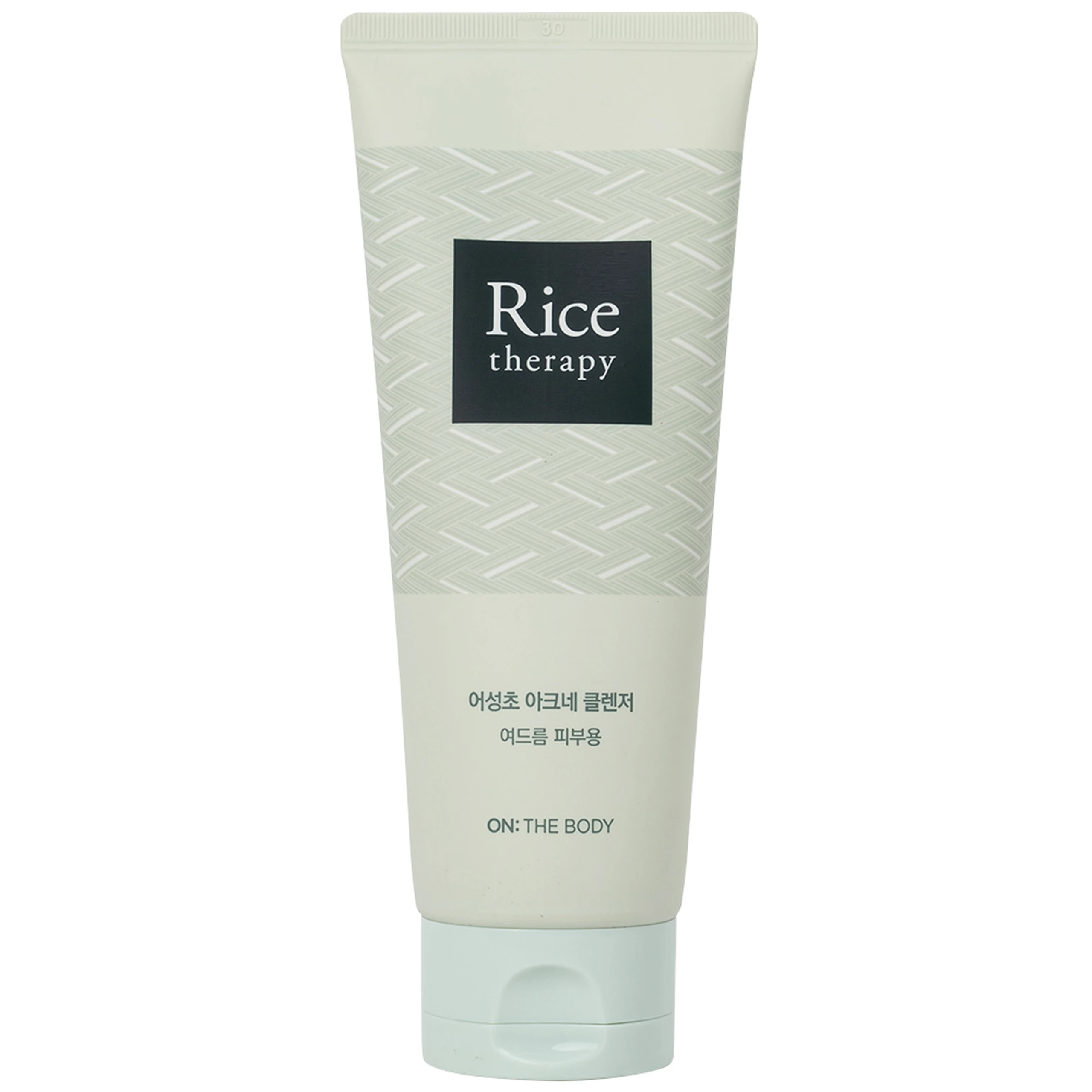 Sữa rửa mặt ngừa mụn On: The Body Rice Therapy Rice Heartleaf Acne Cleanser 150ml