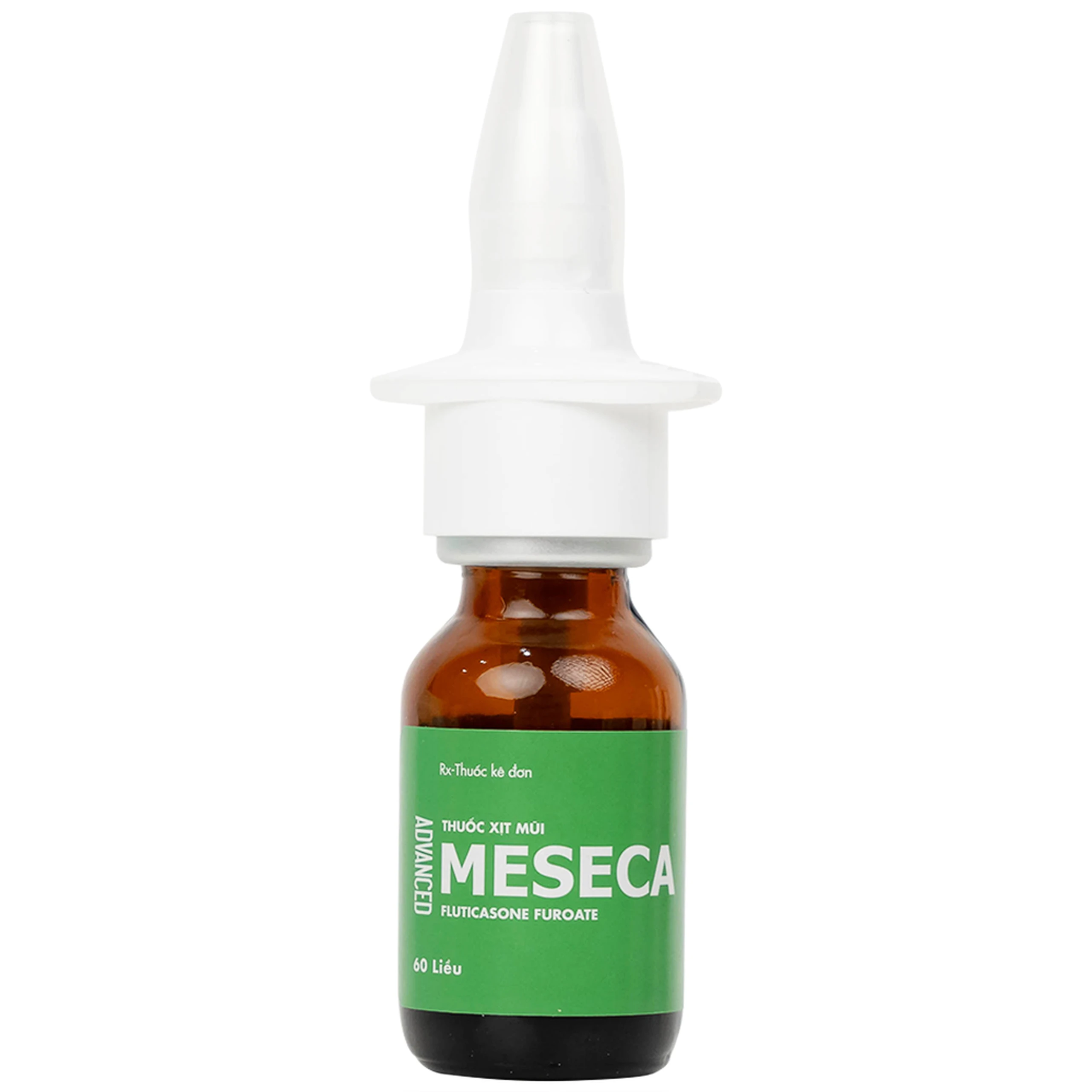 Thuốc xịt mũi Meseca Advanced Merap điều trị các triệu chứng chảy nước mũi, sung huyết mũi, ngứa mũi (60 liều)