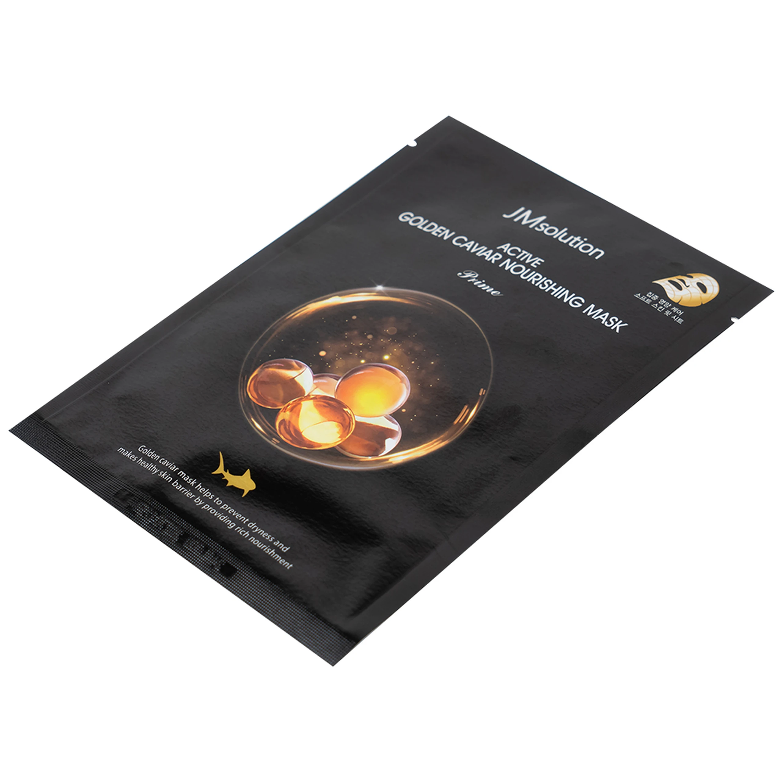 Mặt nạ dưỡng ẩm Jmsolution Active Golden Caviar Nourishing Mask trứng cá tầm gói 30ml
