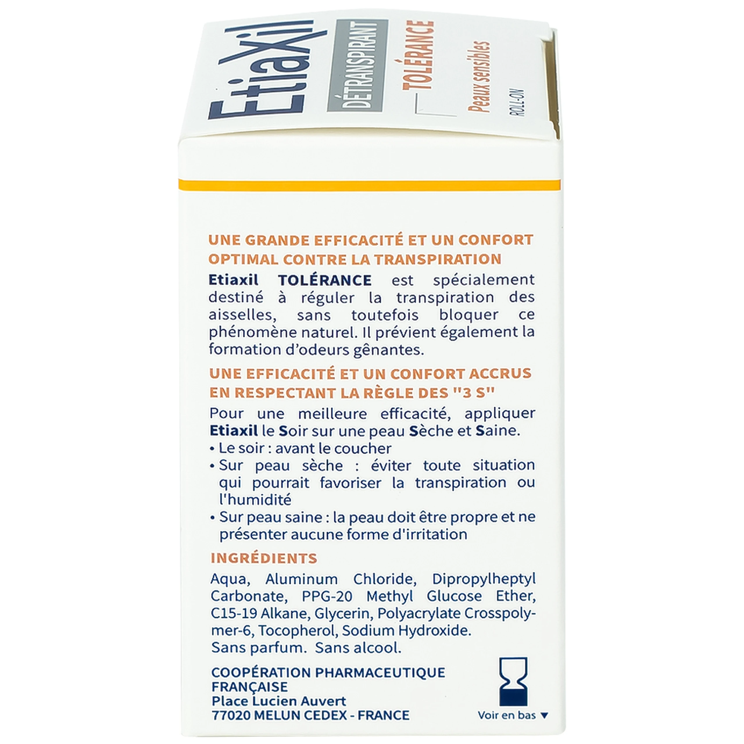 Lăn khử mùi Etiaxil Detranspirant Peaux Sensibles cho da siêu nhạy cảm 15ml