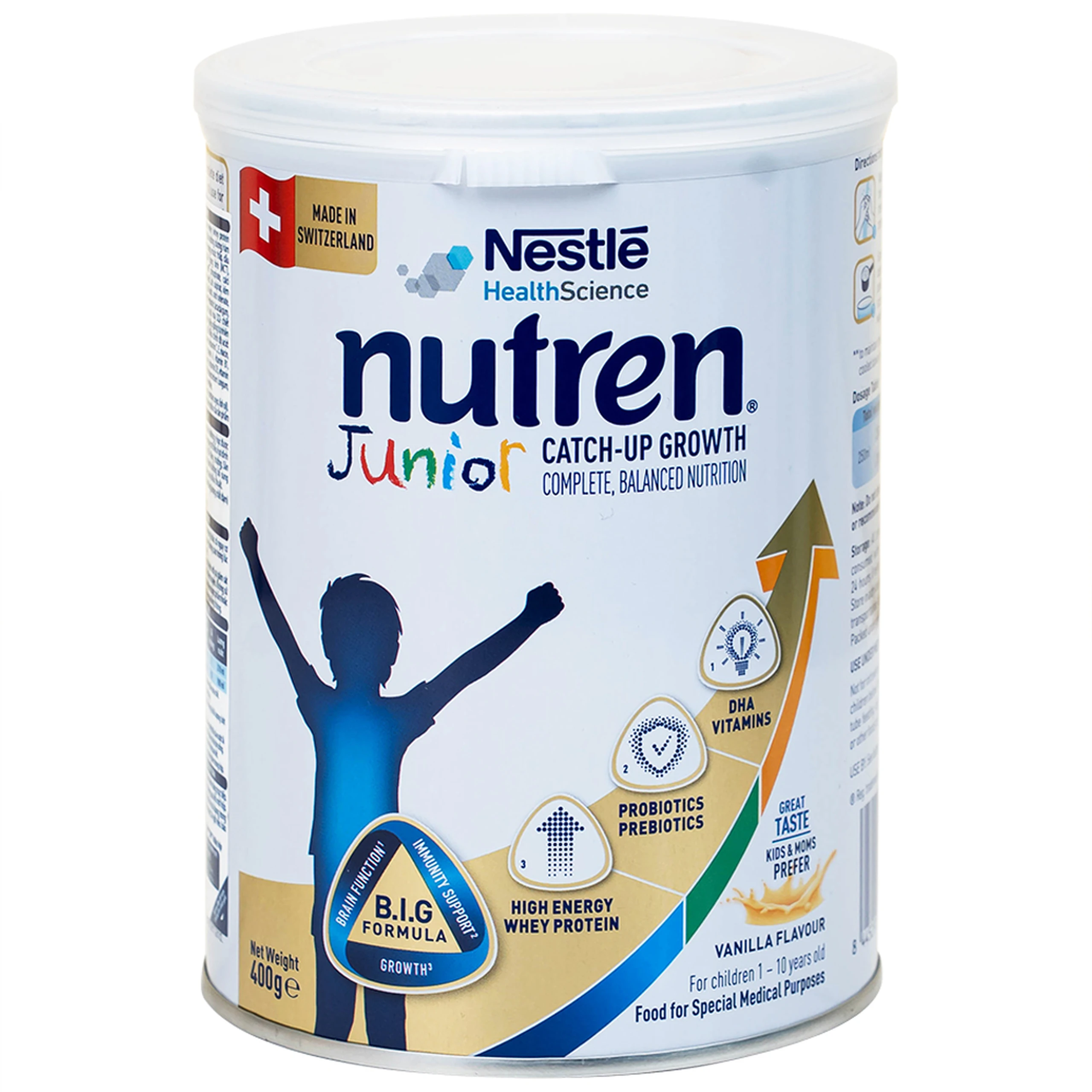 Sữa thay thế bữa ăn hàng ngày cho trẻ suy dinh dưỡng Nutren Junior ( 400g)