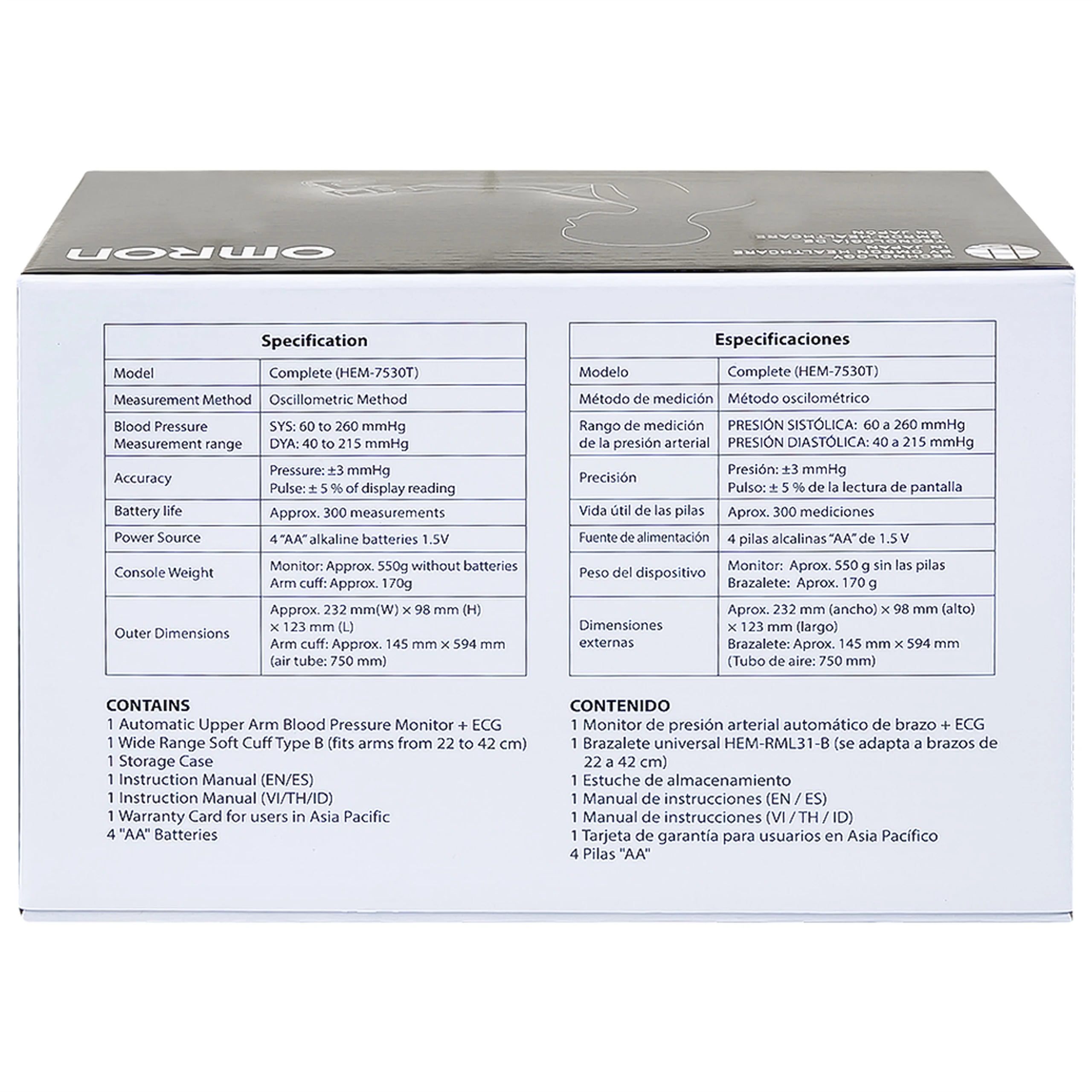 Máy đo huyết áp và Điện tâm đồ ECG Omron HEM 7530T giúp cảnh báo rối loạn nhịp tim, đột quỵ