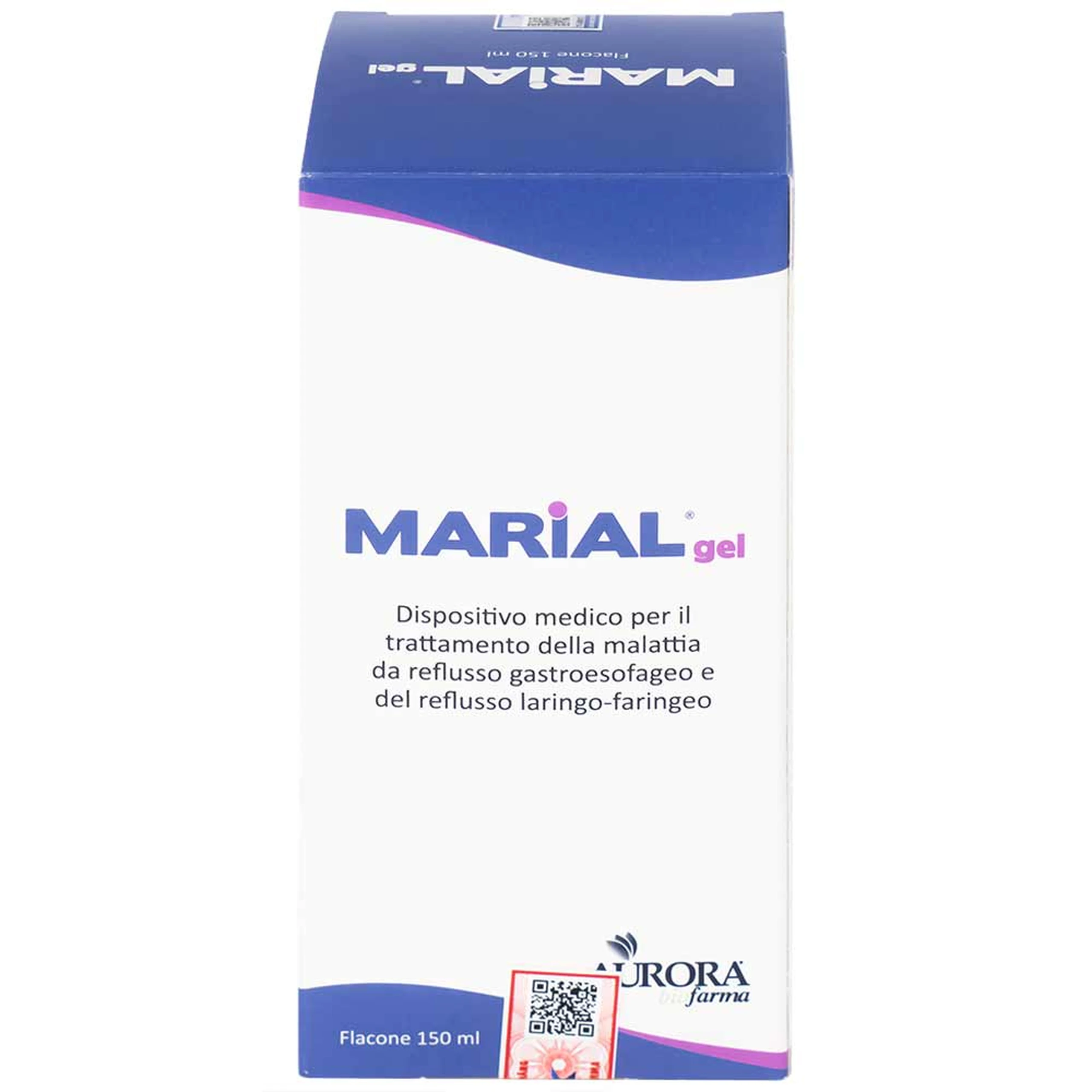 Marial Gel 150ml chống trào ngược dạ dày thực quản, ợ chua, khó tiêu, bảo vệ và tái tạo phục hồi niêm mạc họng