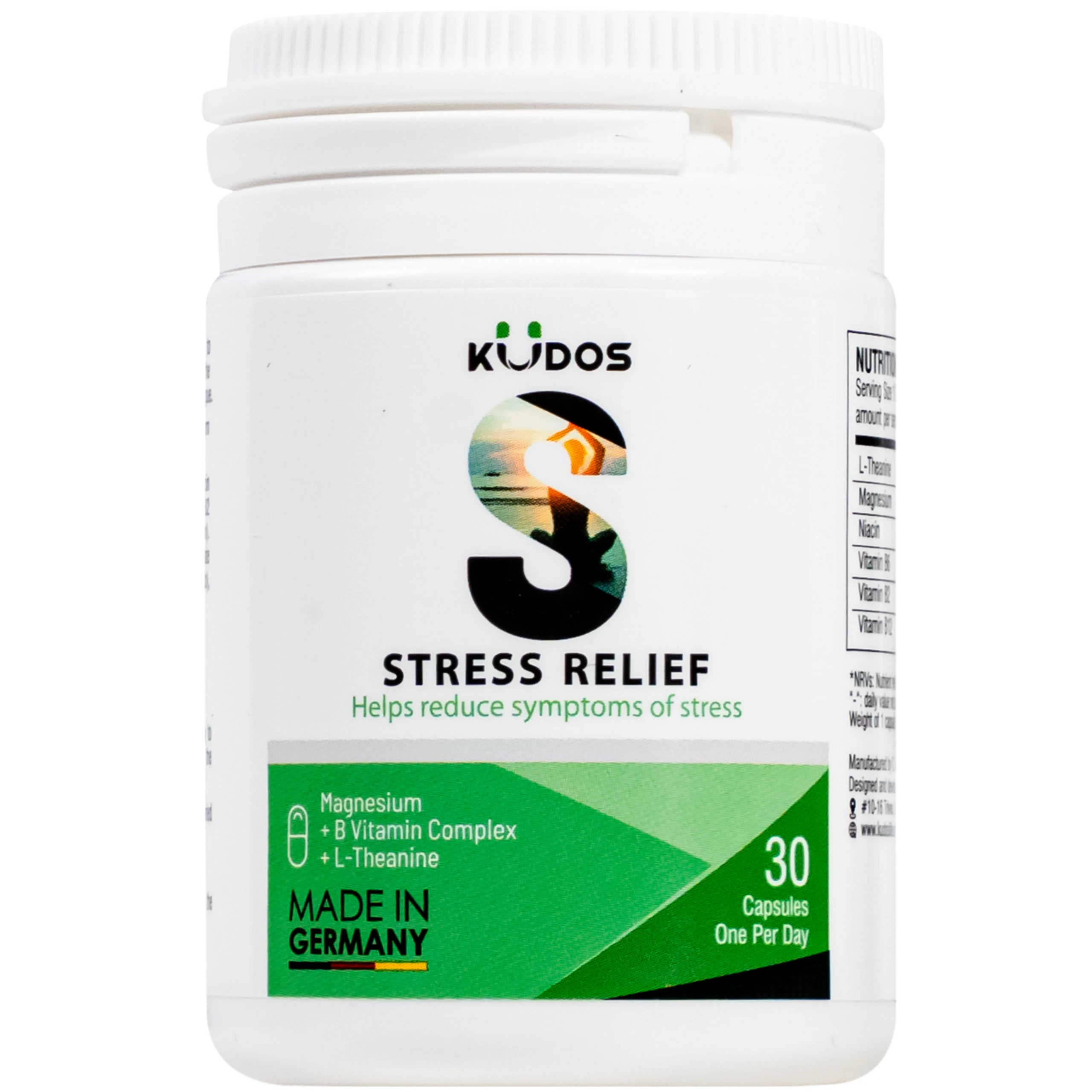 Viên uống hỗ trợ giảm căng thẳng Kudos stress relief (30 viên) 4
