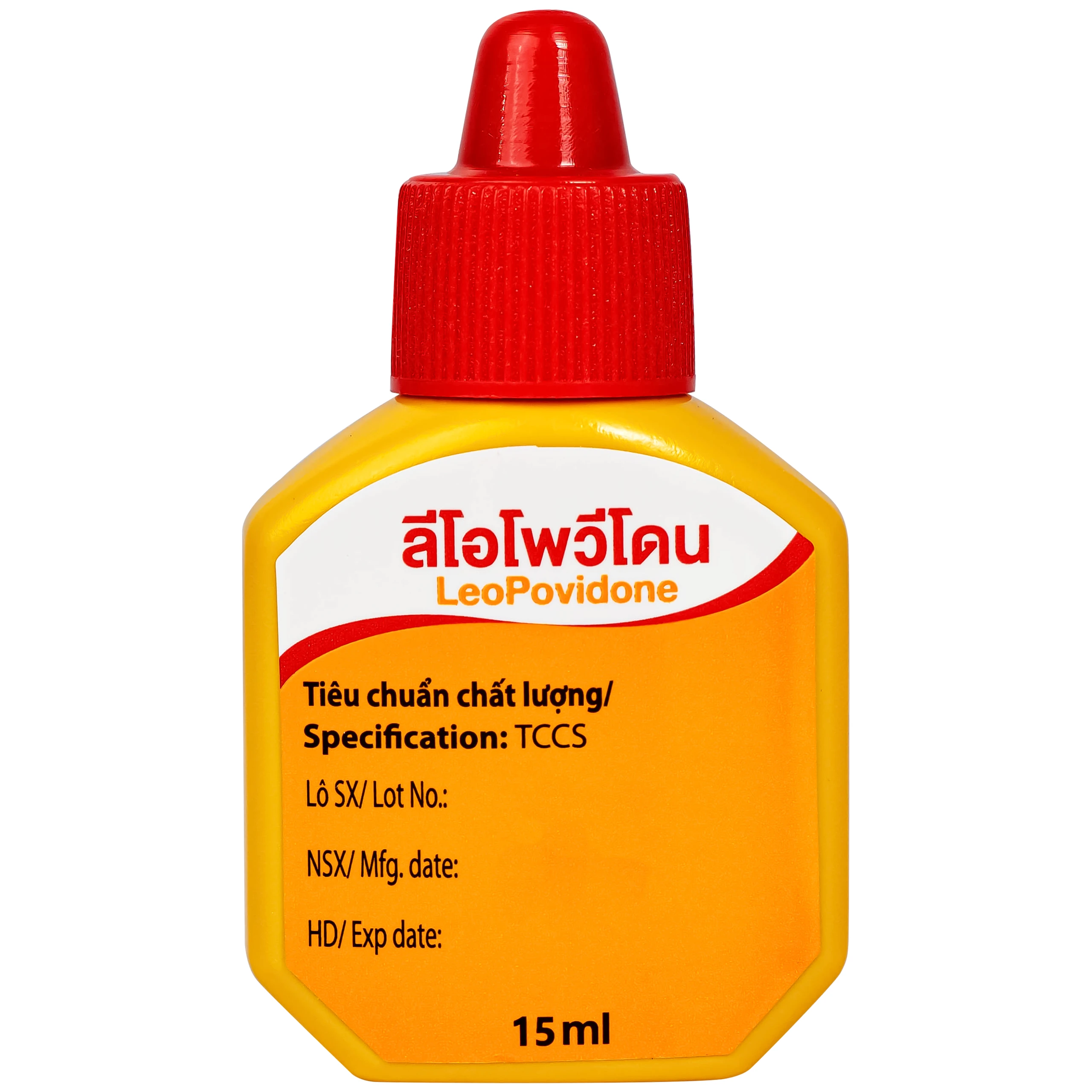 Dung dịch LeoPovidone 10% điều trị các vết thương và ngăn ngừa nhiễm khuẩn (15ml) 