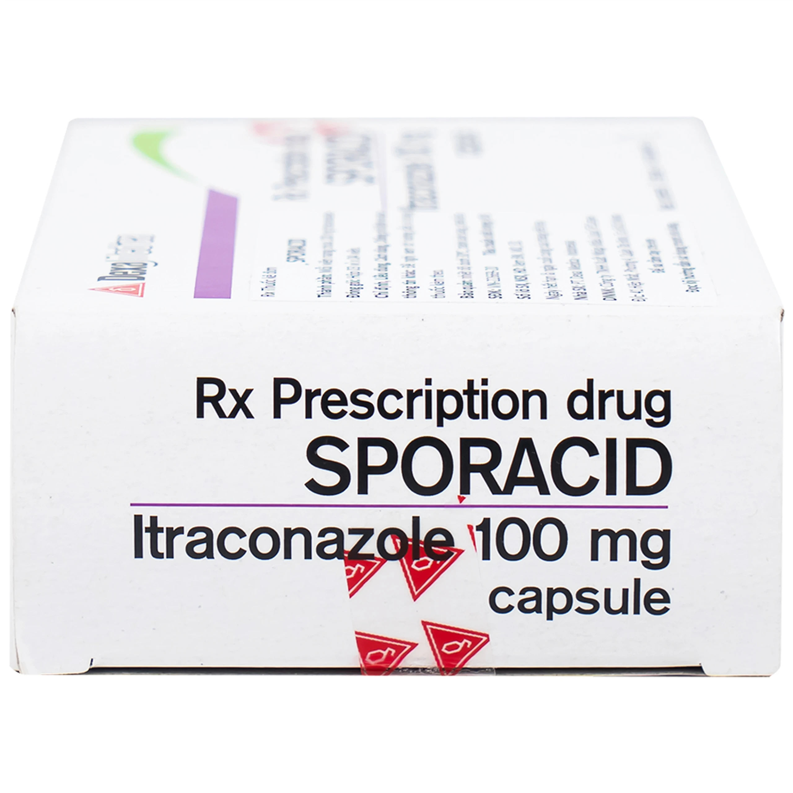 Thuốc Sporacid Itraconazole 100mg Dexa điều trị nấm candida âm hộ, âm đạo (3 vỉ x 4 viên)