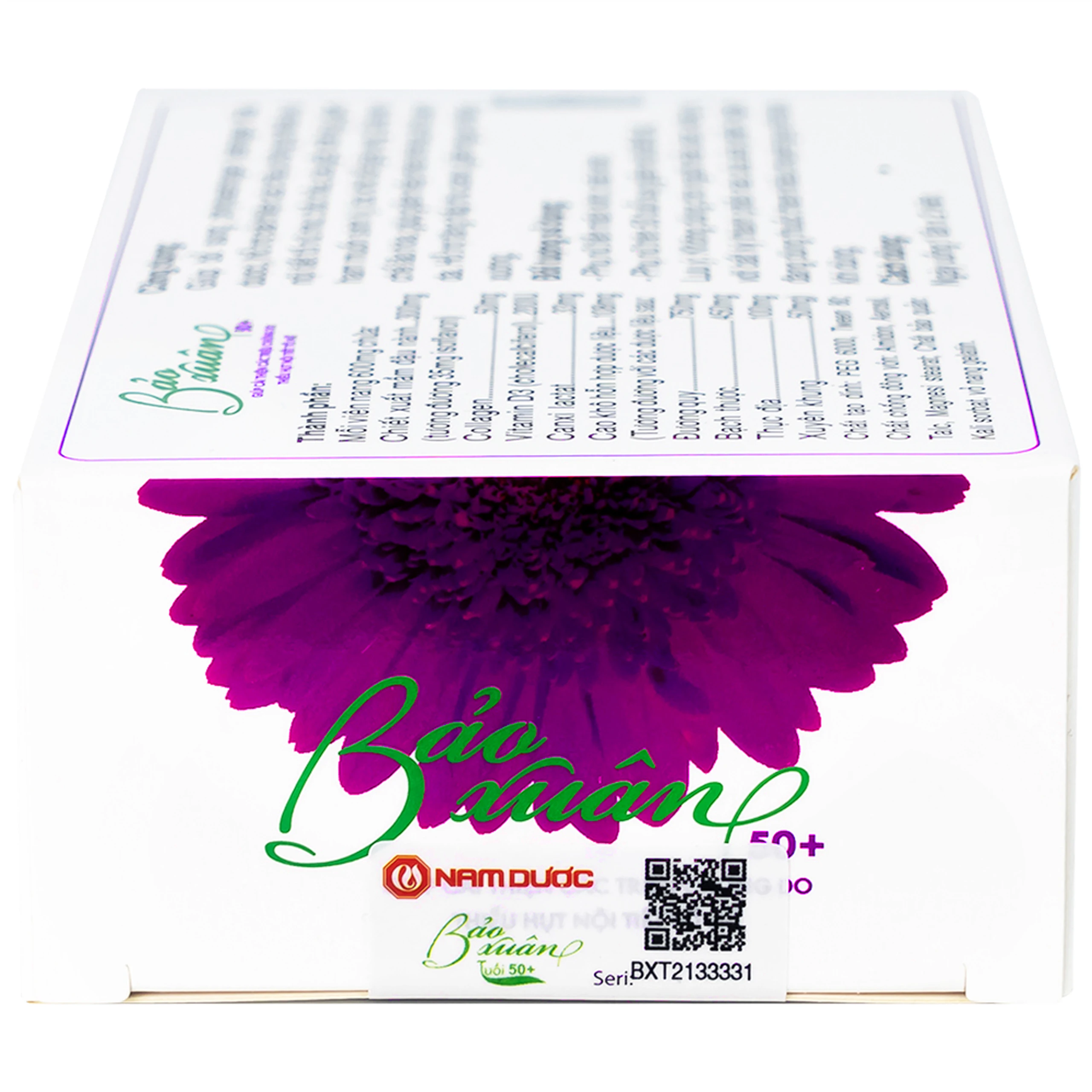 Viên giúp bổ sung nội tiết tố nữ estrogen Bảo Xuân 50+ Nam Dược (3 vỉ x 10 viên)