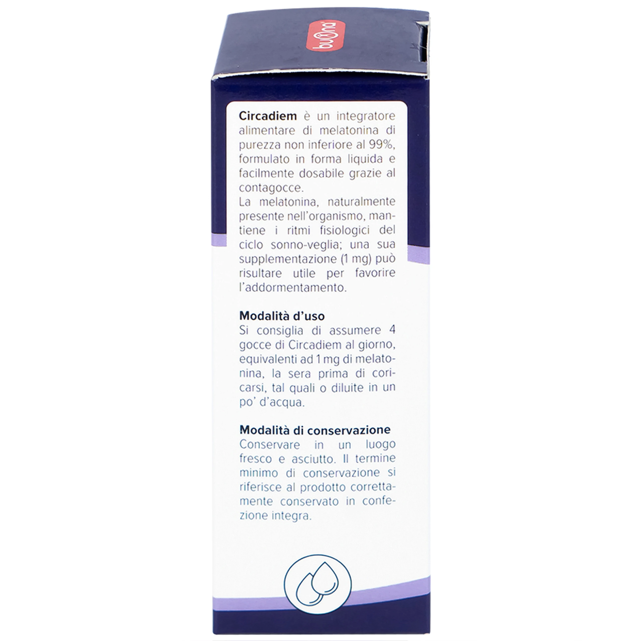 Dung dịch hỗ trợ giúp ngủ ngon Buona Circadiem (20ml)