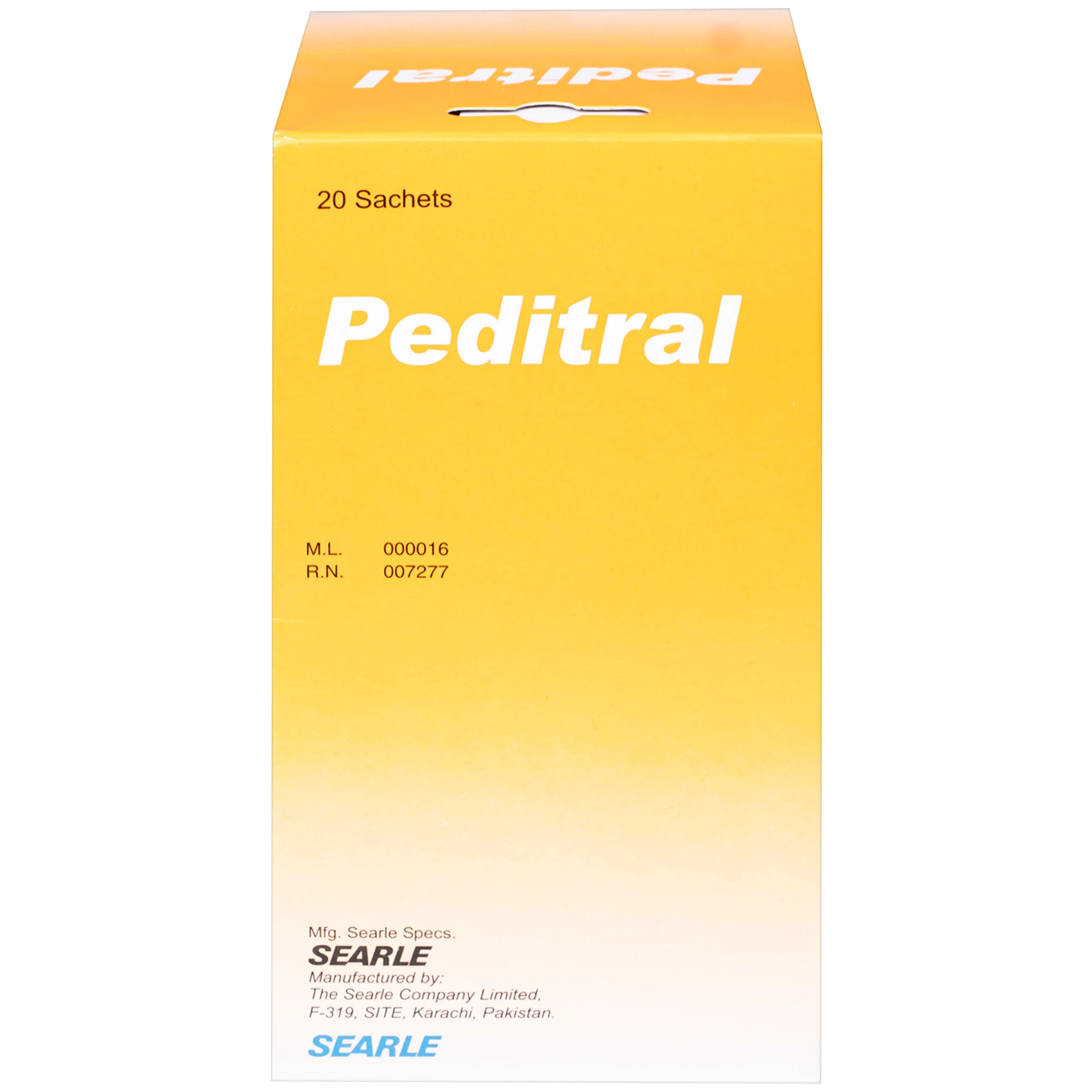 Thuốc Peditral (O.R.S.) Searle điều trị chứng mất nước, chất điện giải (20 gói)